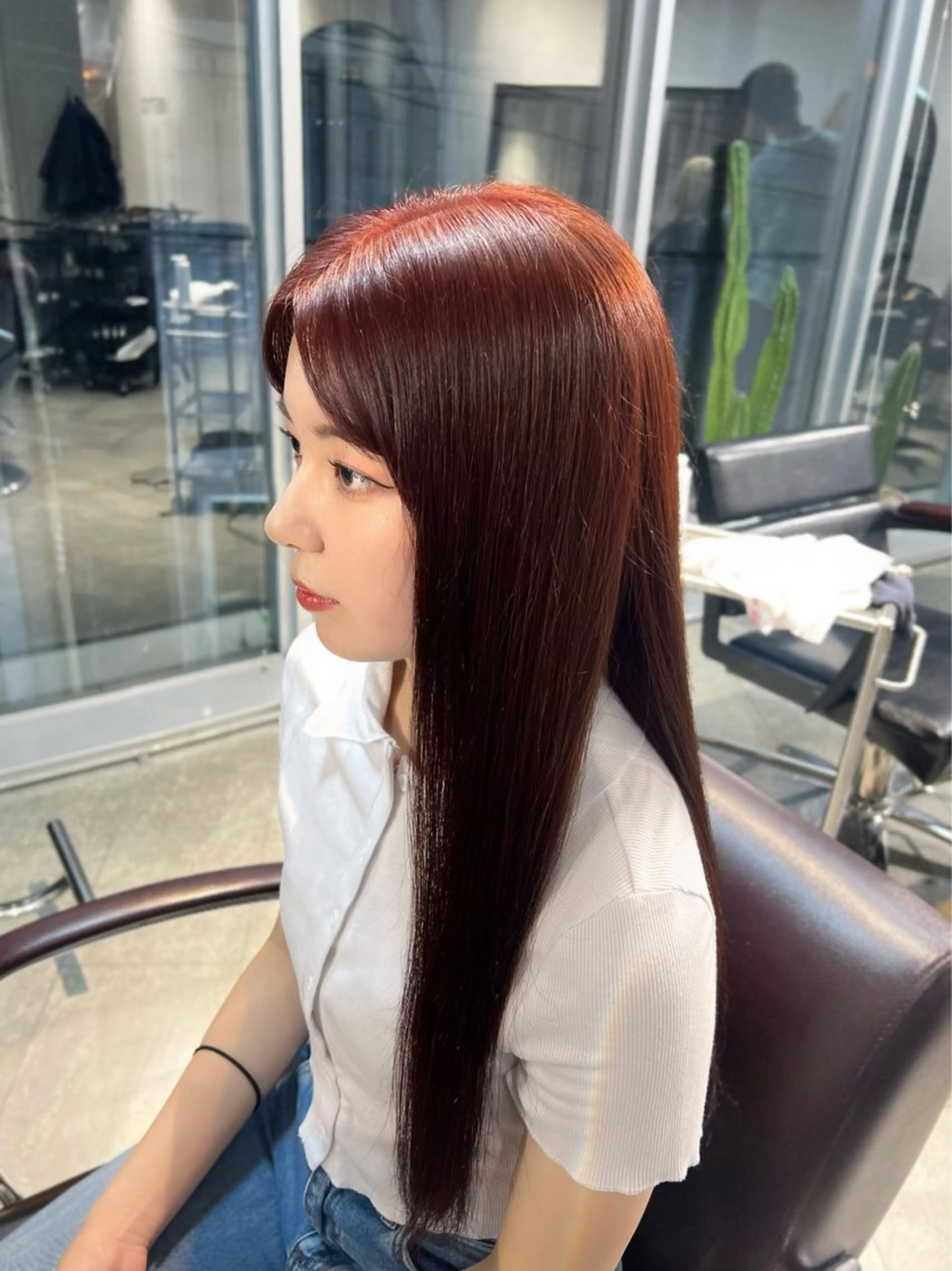 ロング カラー 🎀ハイトーン・艶 カラー HANA🎀のヘアスタイル