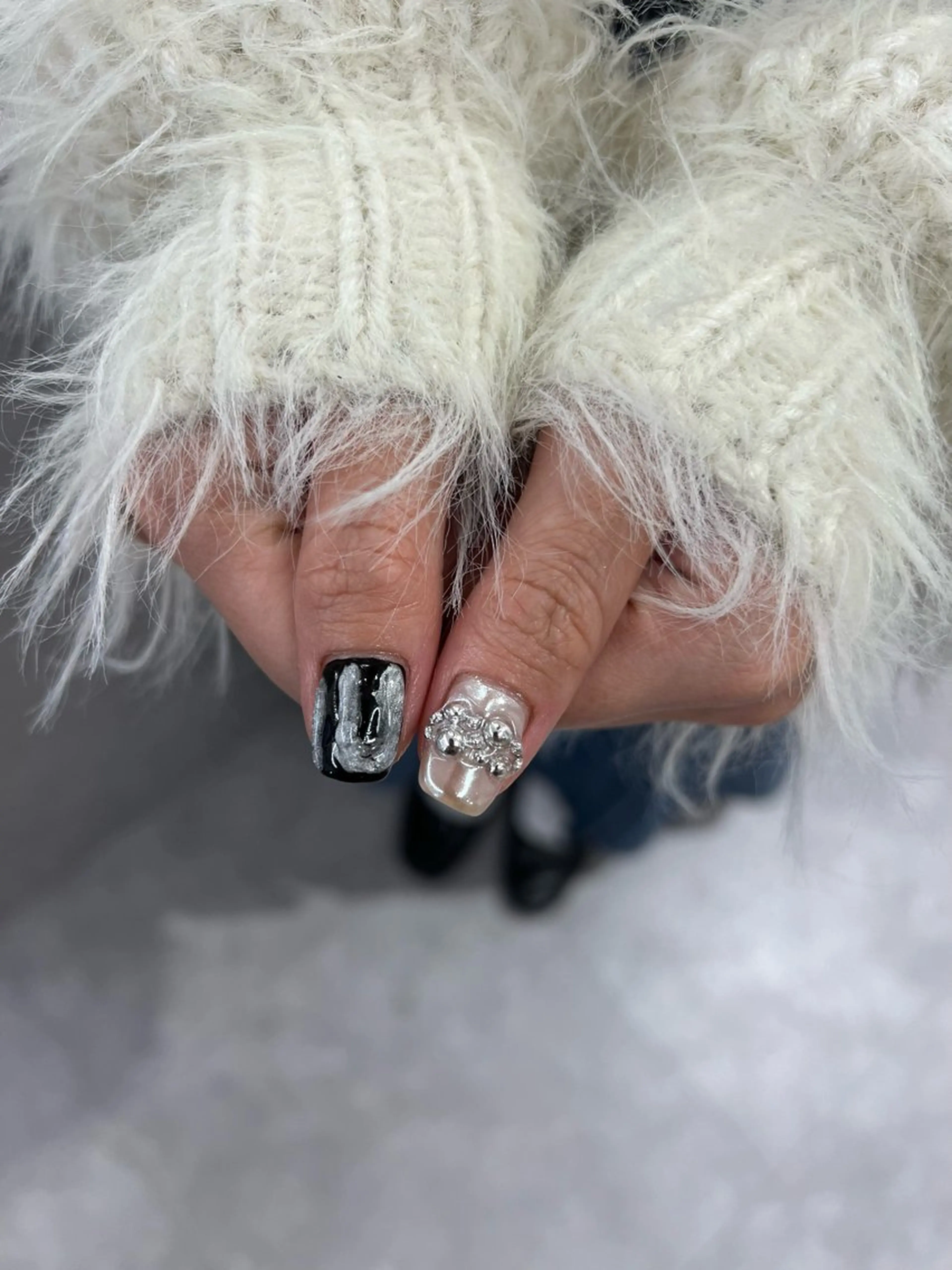 ネイル ジェルネイル 韓国ネイル ニュアンスネイル パラジェル シンプルネイル Bana_ Nailのネイルデザイン