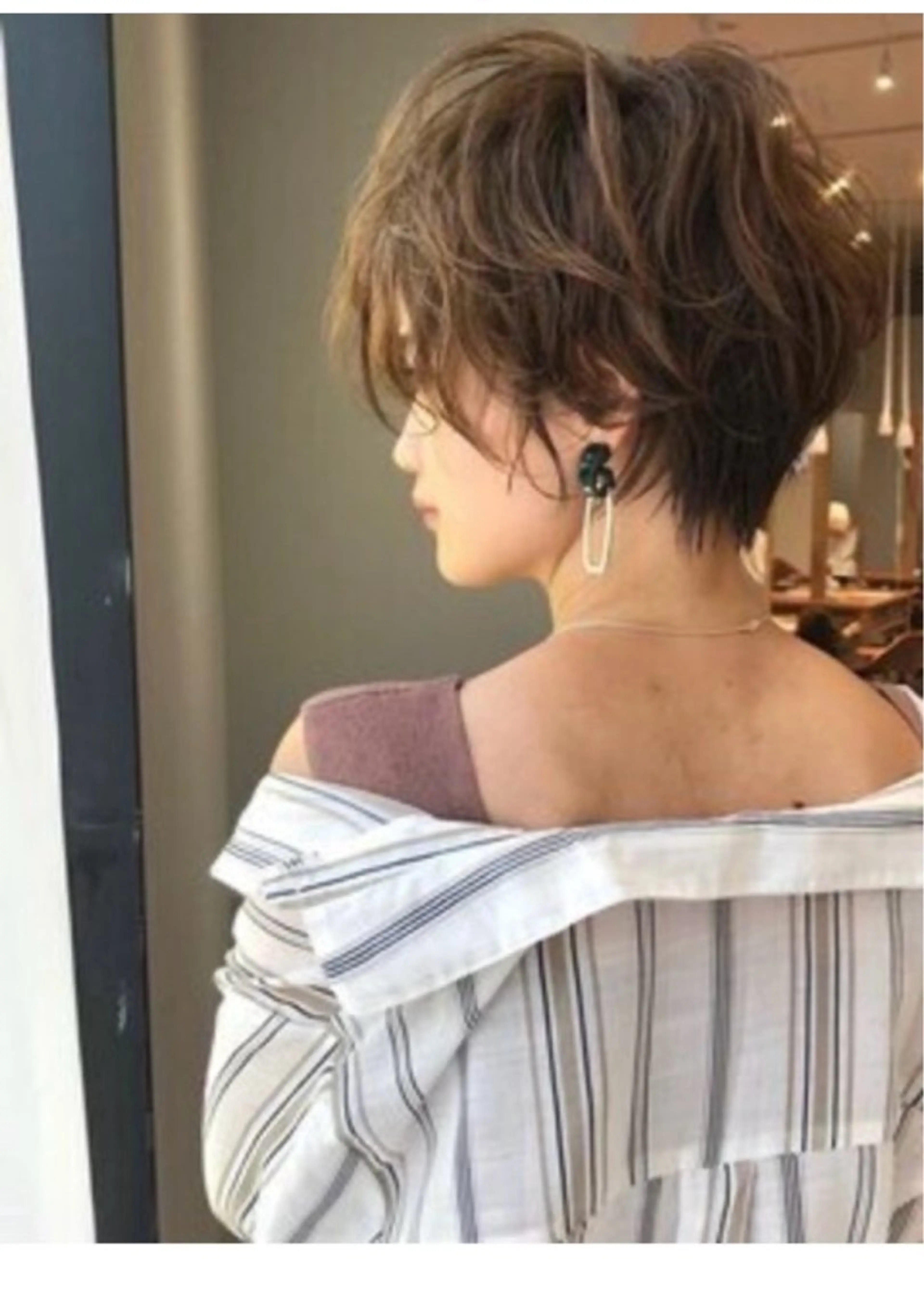 ショート ボブ／ショート 似合わせだいすけのヘアスタイル