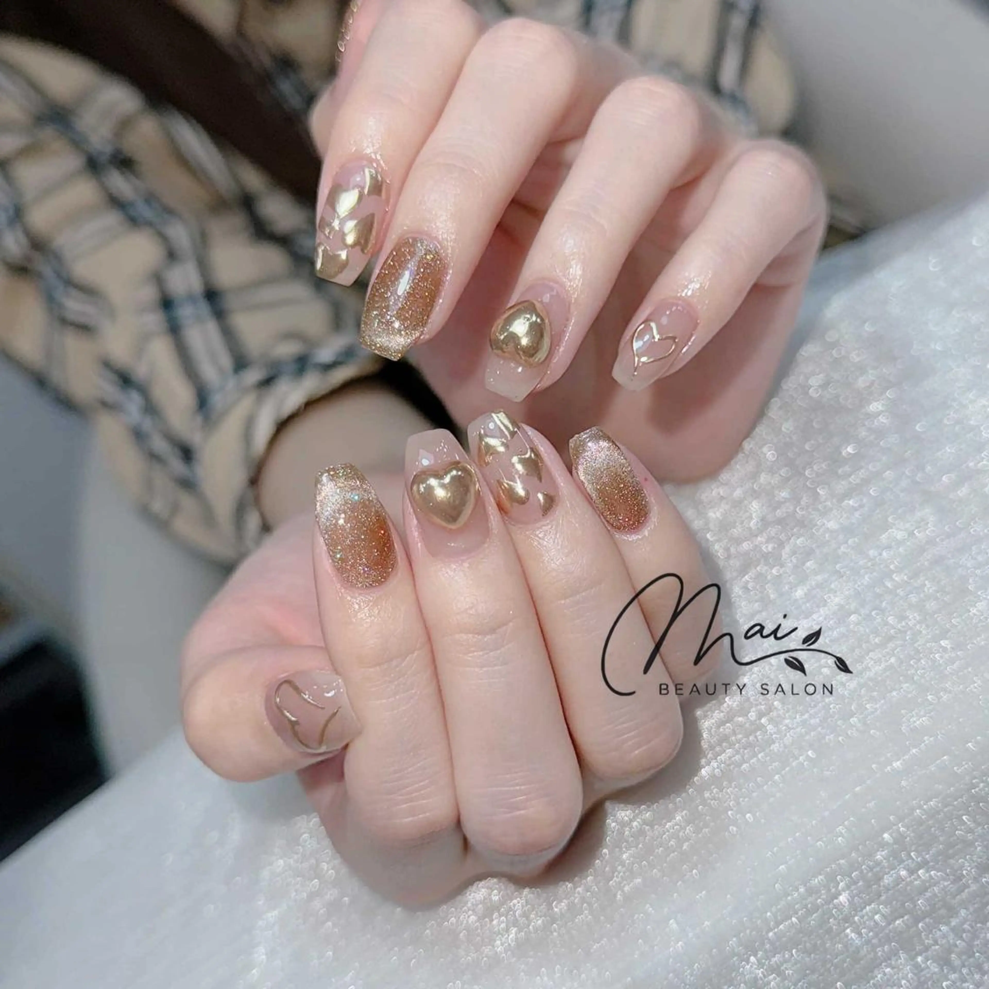 ネイル ジェルネイル パラジェル ワンホンネイル MaiBeauty HaNaのネイルデザイン