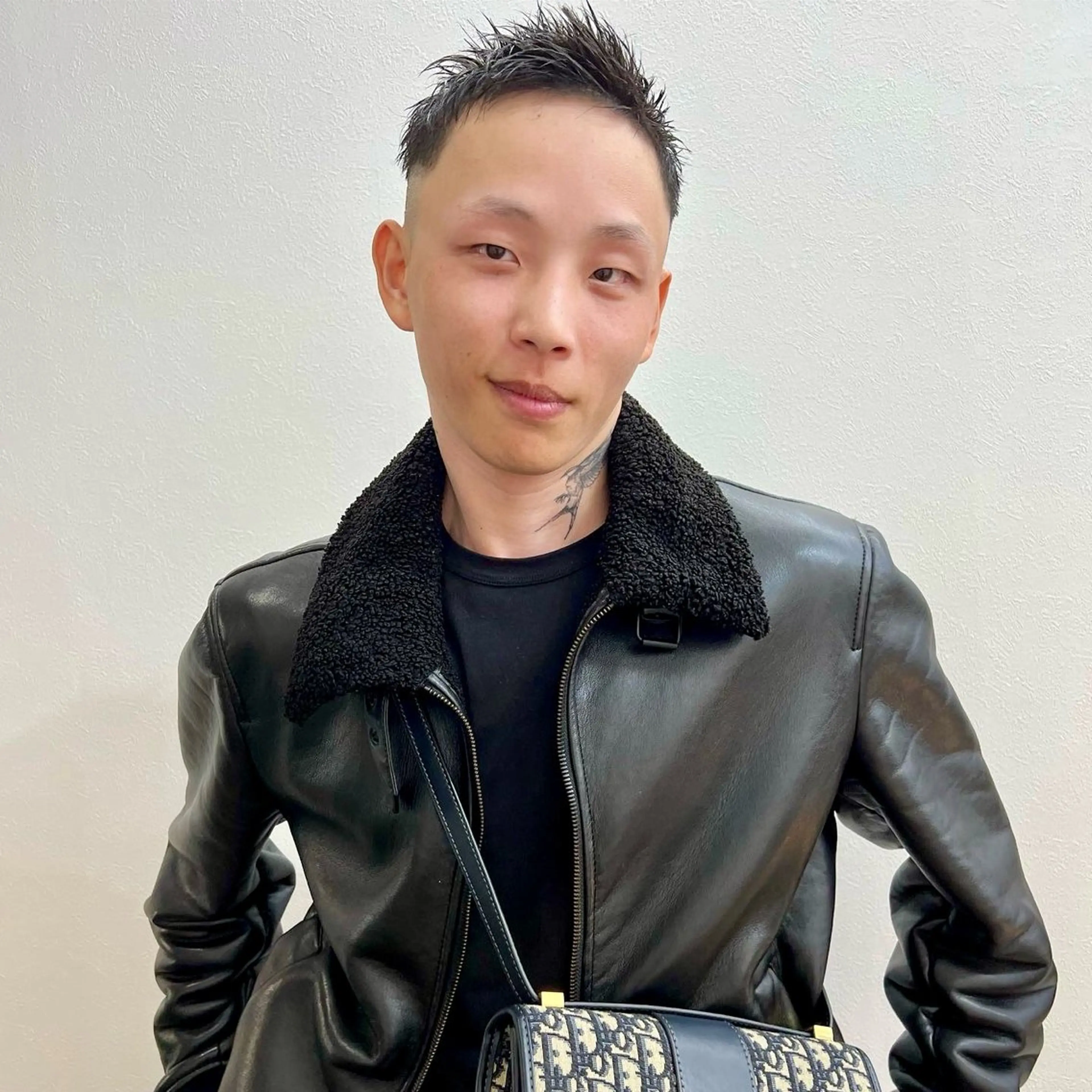 ショート メンズ アップバング メンズ就活ヘア メンズパーマ メンズショート スパイキーショート カット ヘアセット 【池袋/スパイキー ショート】ⓝⓘⓜⓤのヘアスタイル