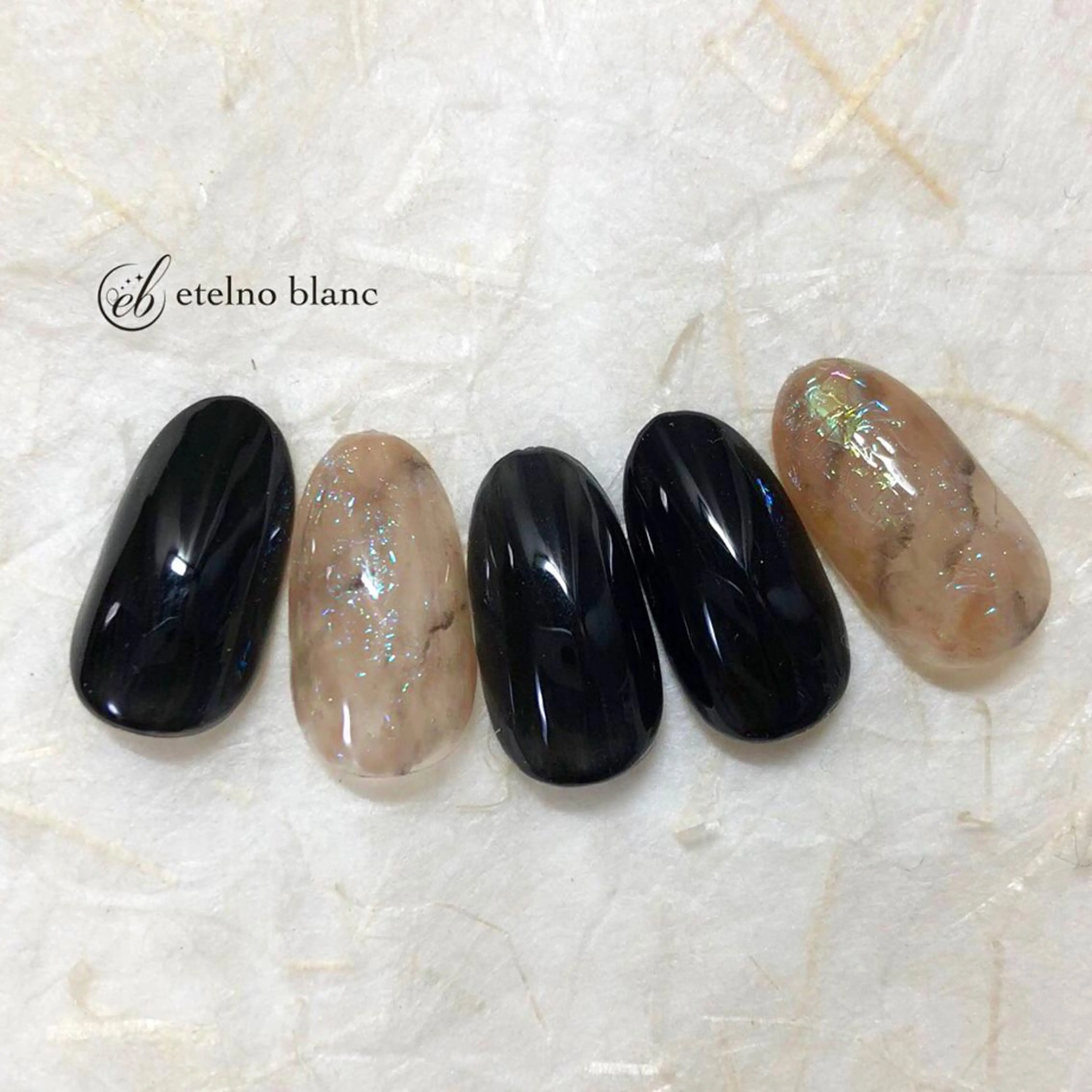 ネイル etelno blanc中目黒のネイルデザイン