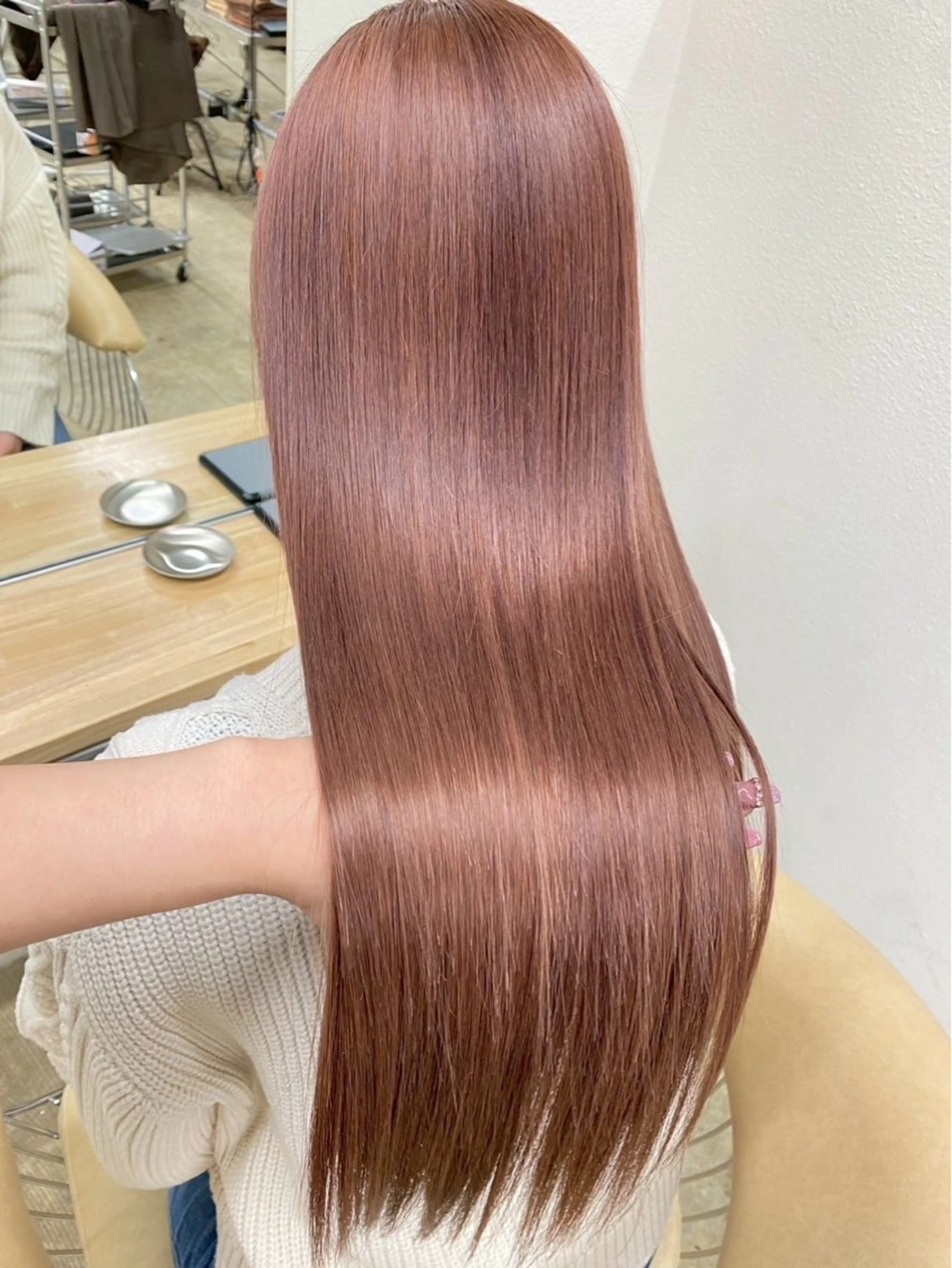 ロング カラー ヘアカラー 星野 遼太郎のヘアスタイル