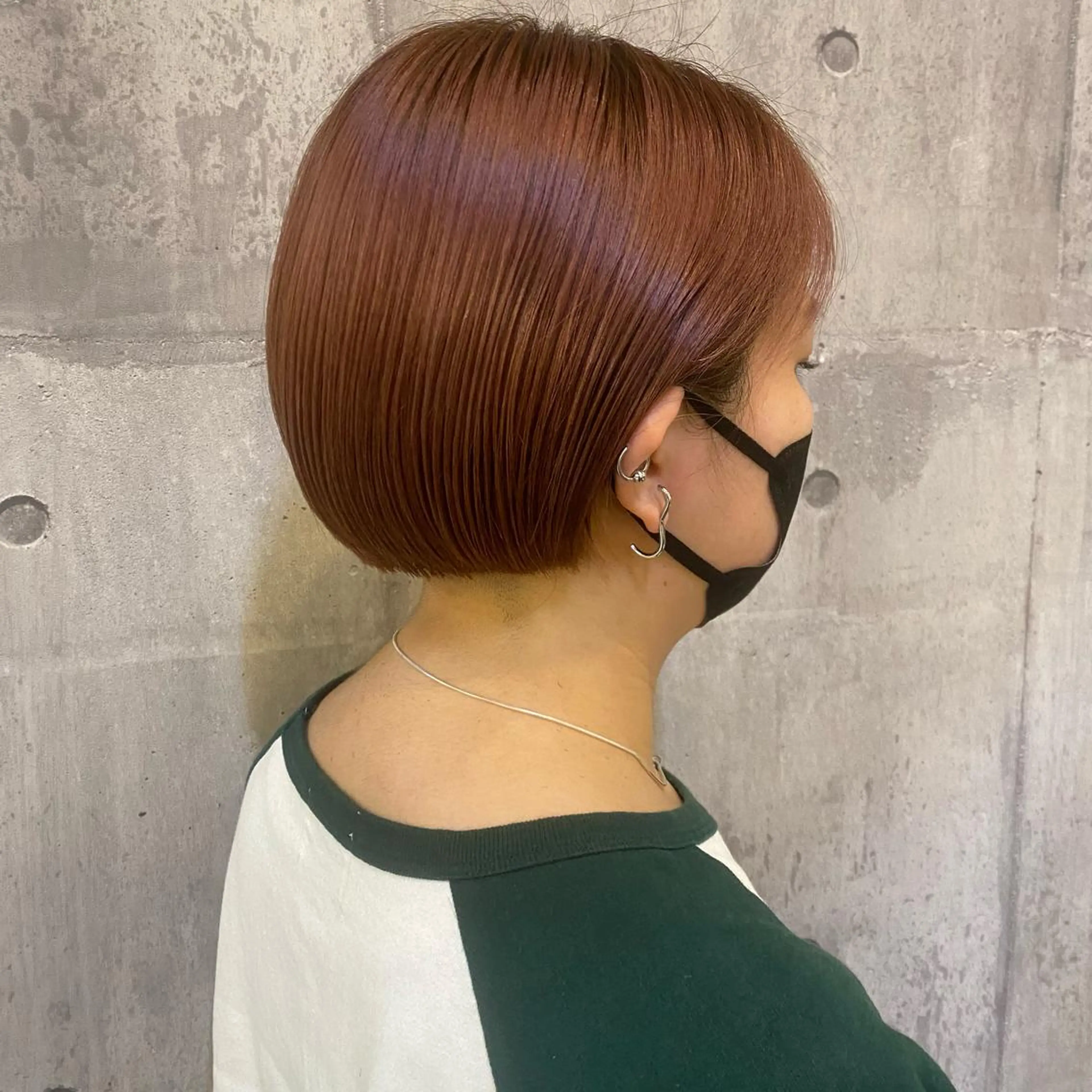 ショート ボブ 比嘉 陽のヘアスタイル