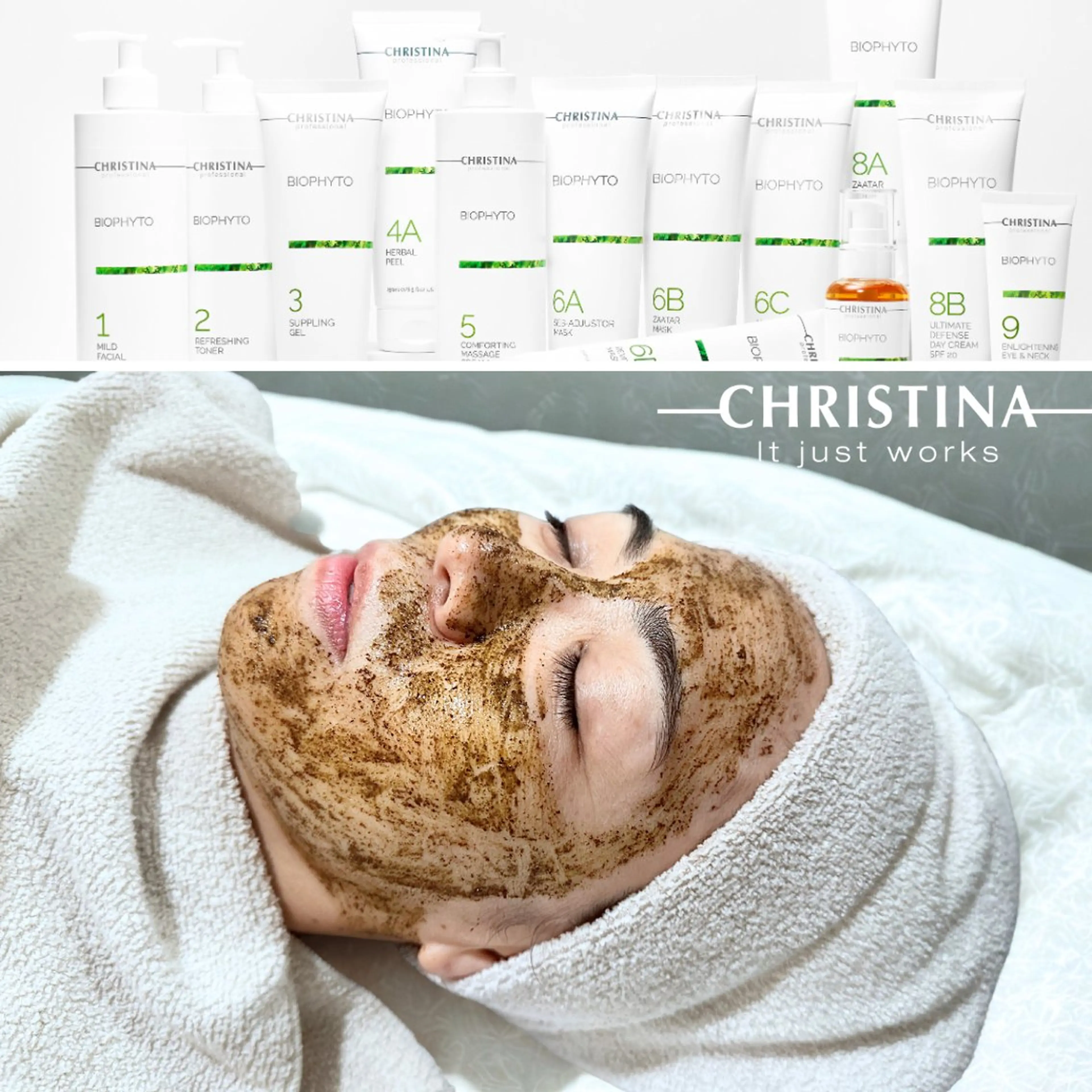 〈クリスティーナ💎〉剥離なしハーブピーリング70分8,000円の写真