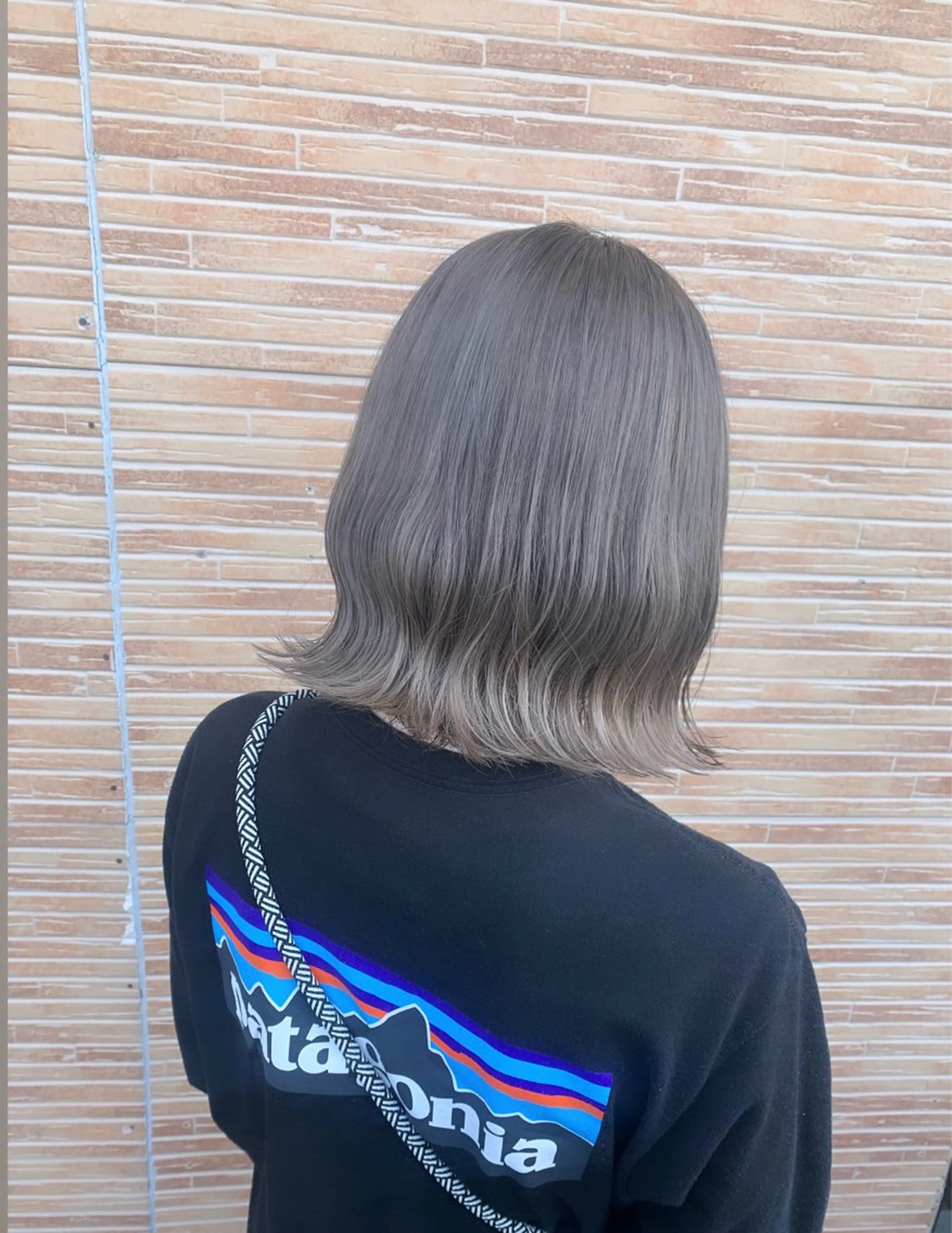 ミディアム ミディアムパーマ ボブ 顔まわりレイヤー 顔周りカット ハイライト ank classic hair【アンククラシックヘアー】所属・ハイライト職人撮影 モデル募集！齋藤祐哉のヘアスタイル