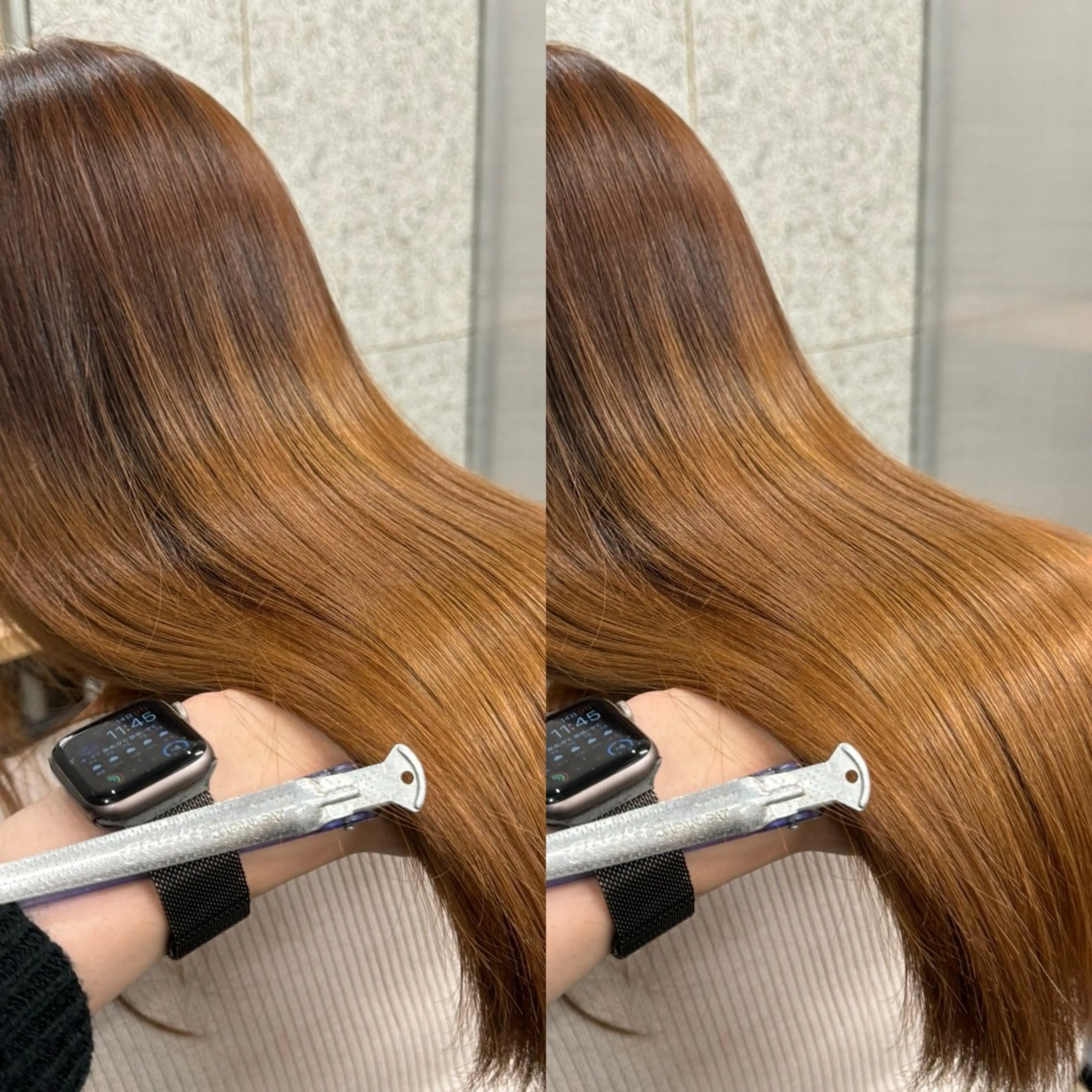 ロング カット 縮毛矯正 トリートメント WERULE pivot cross店所属・髪質改善/岡崎 亮のヘアスタイル