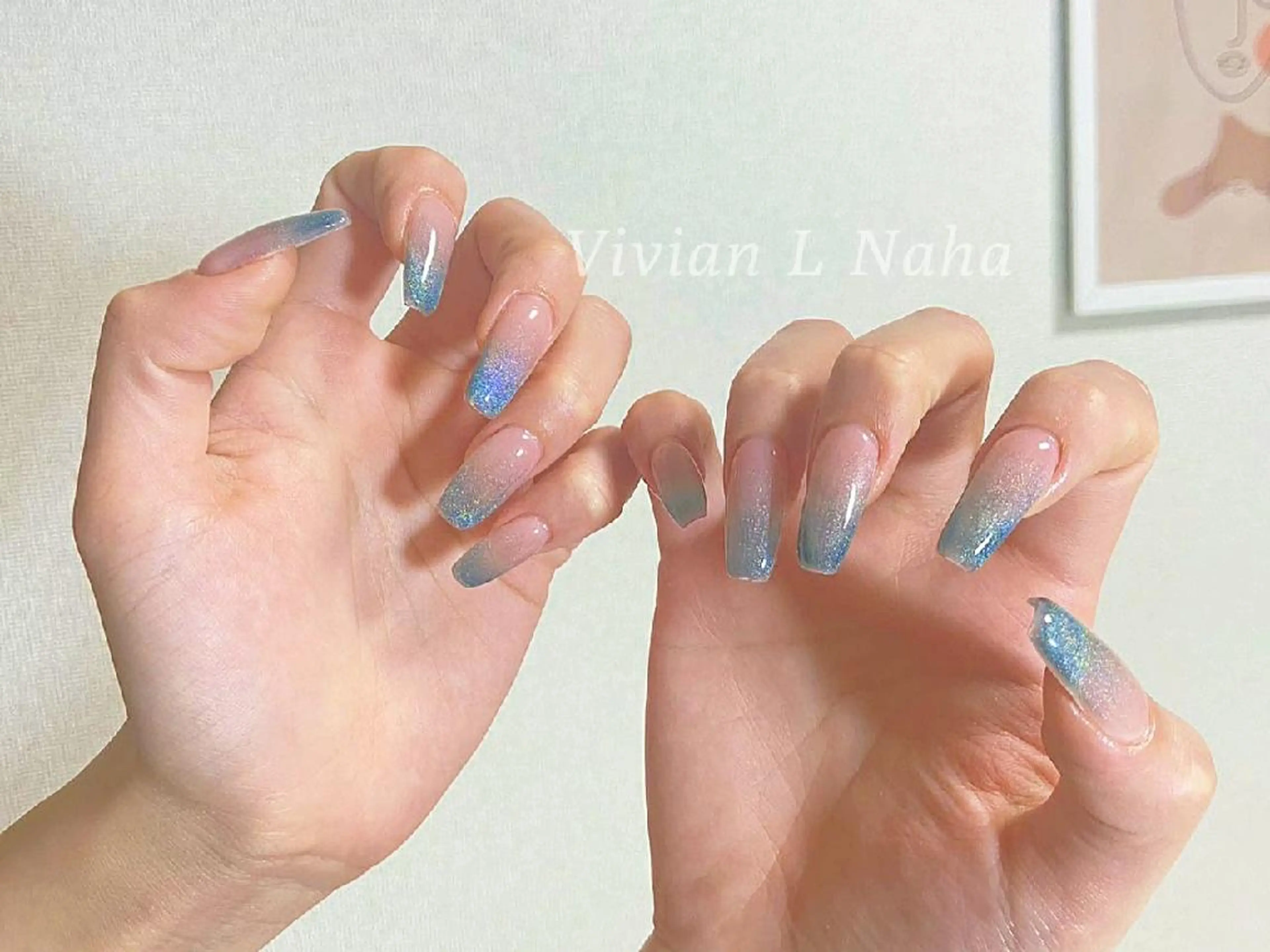 ネイル ハンドネイル Vivian L Naha  Tia　のネイルデザイン
