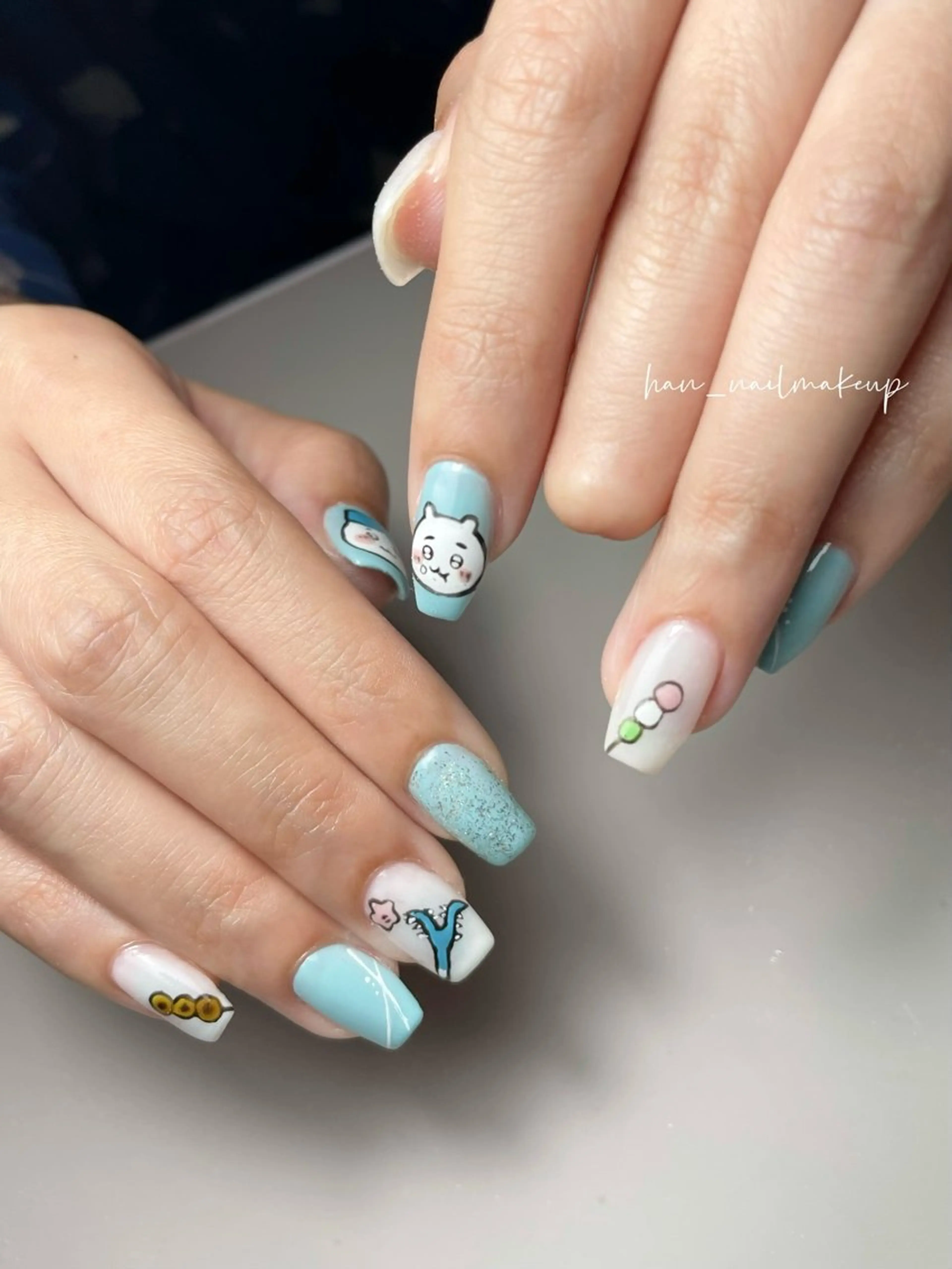 ネイル アートネイル ハンドネイル Han Nail 【y&m】のネイルデザイン