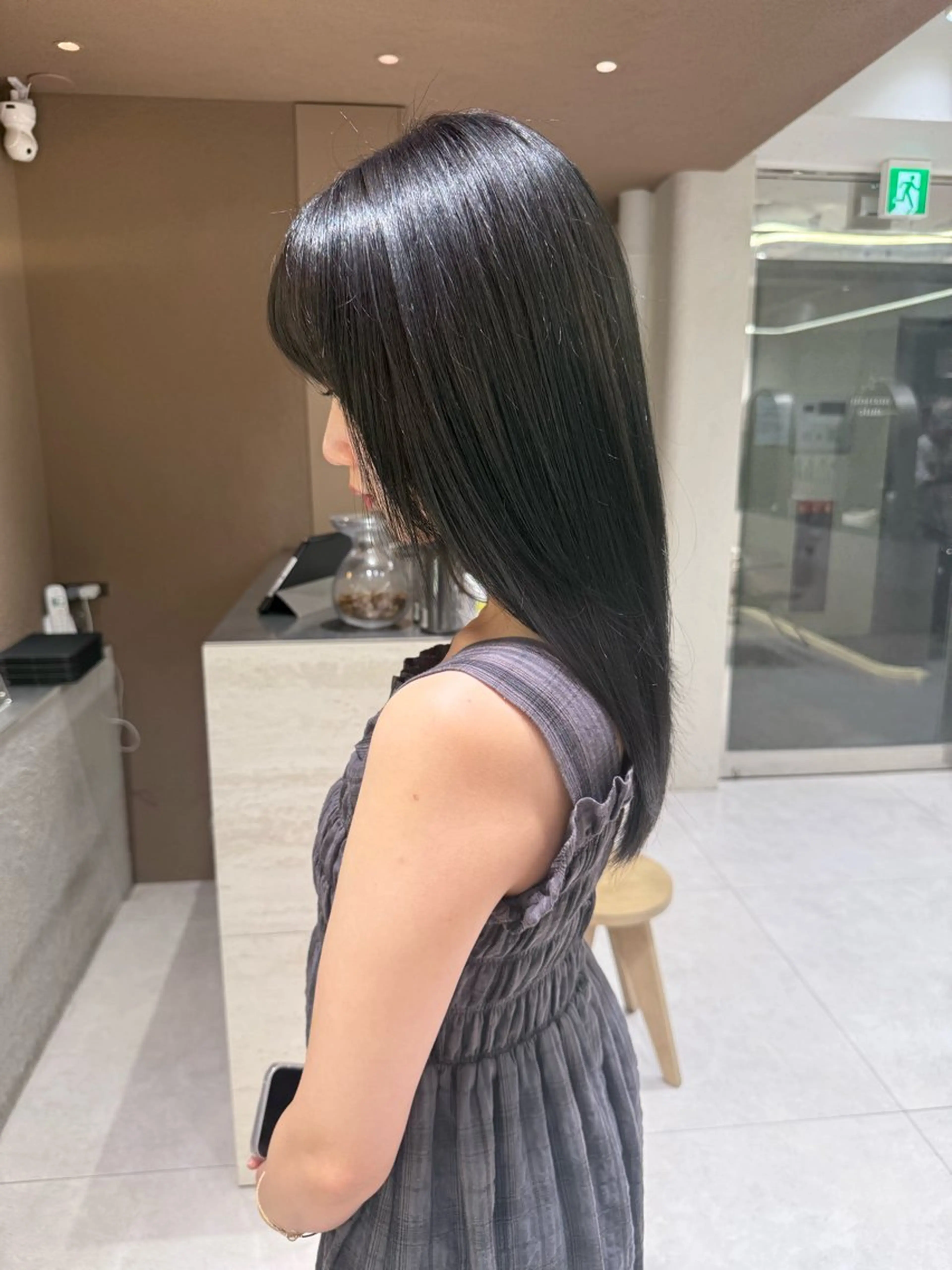 ロング カラー カット ヘアカラー トリートメント 🌿透明感カラー🌿 sayu／恵比寿のヘアスタイル