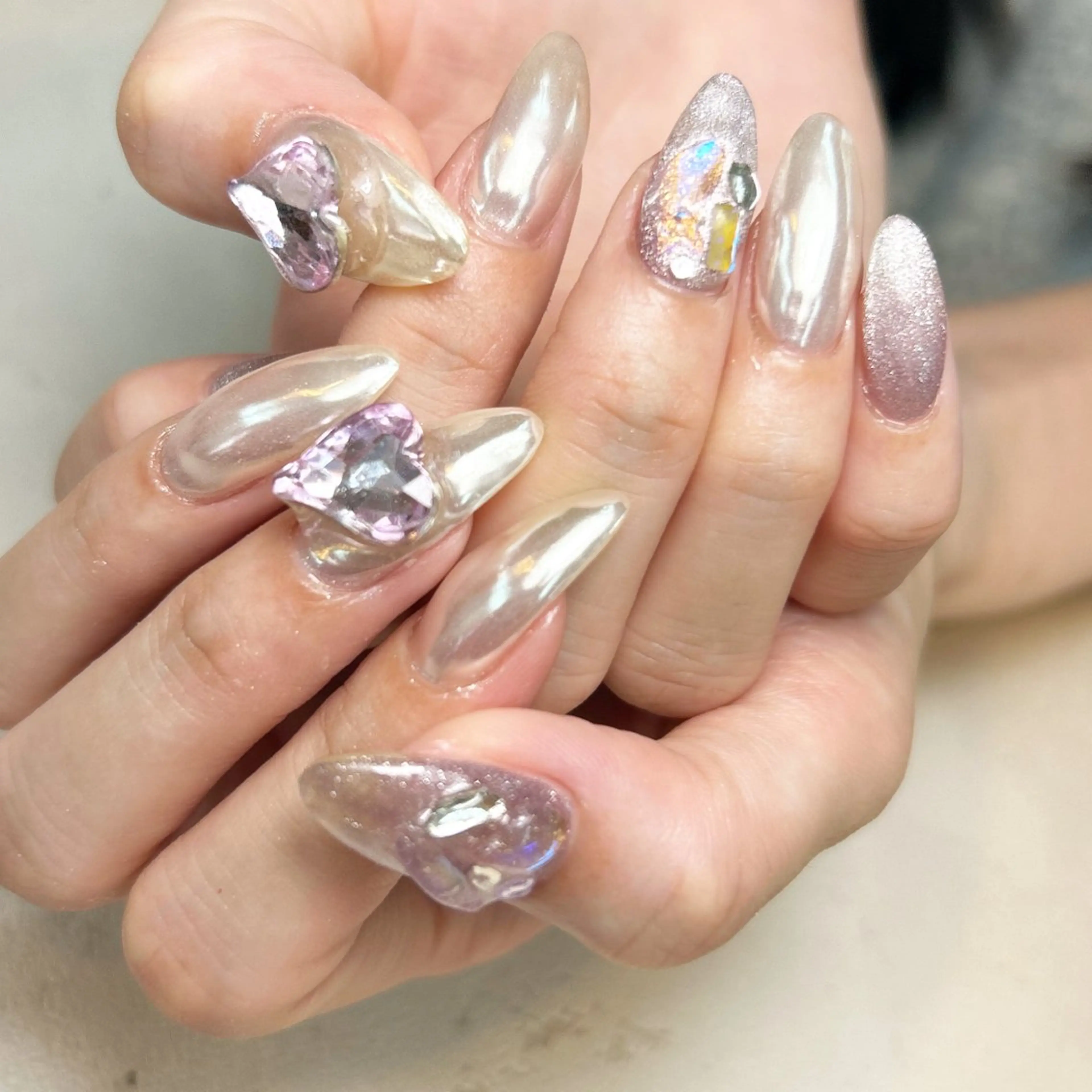 ネイル ワンホンネイル ネイルサロンmuumii所属・東十条muumii ネイルまつ毛のネイルデザイン