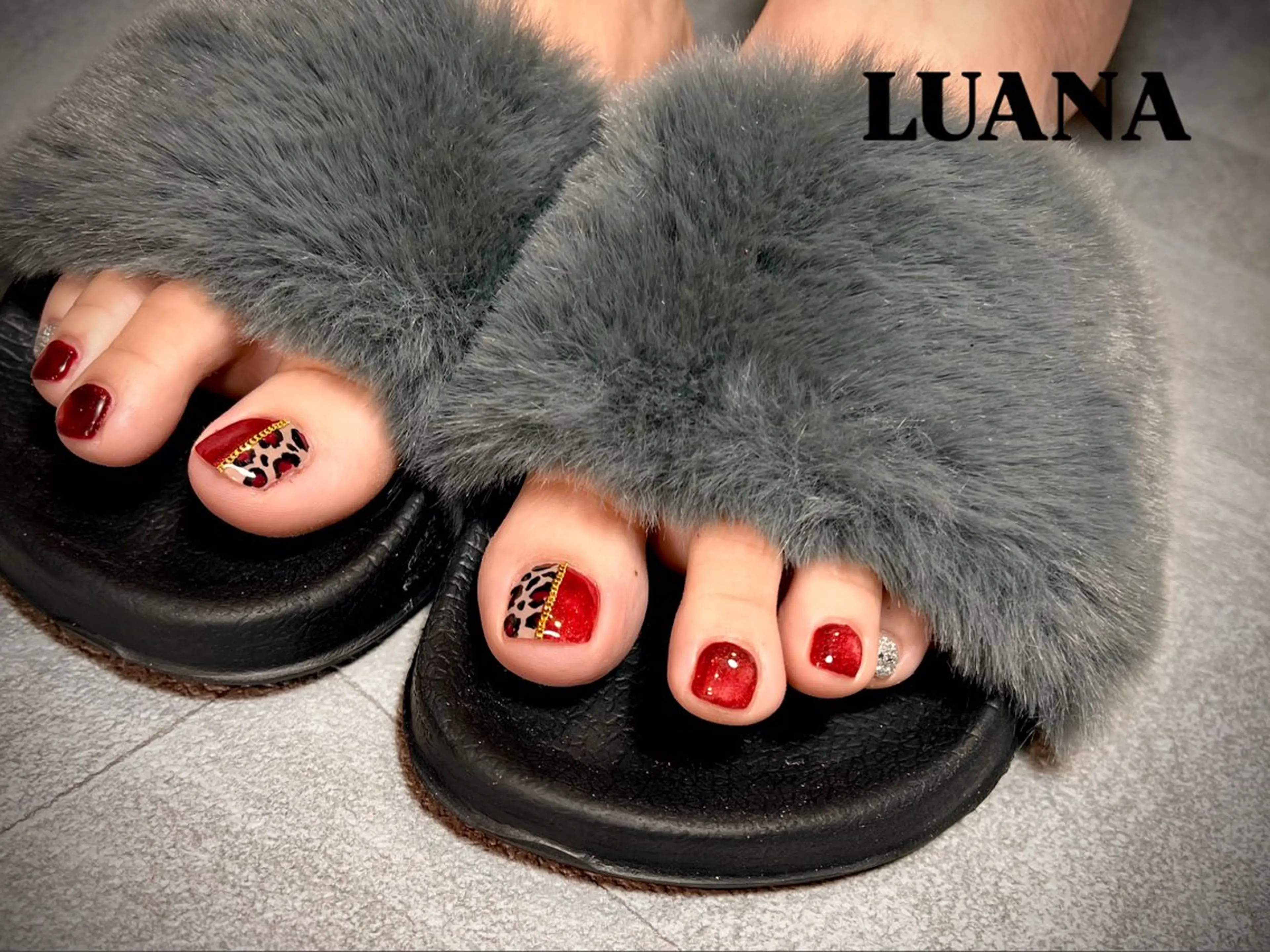 ネイル フットネイル nail salon LUANAのネイルデザイン