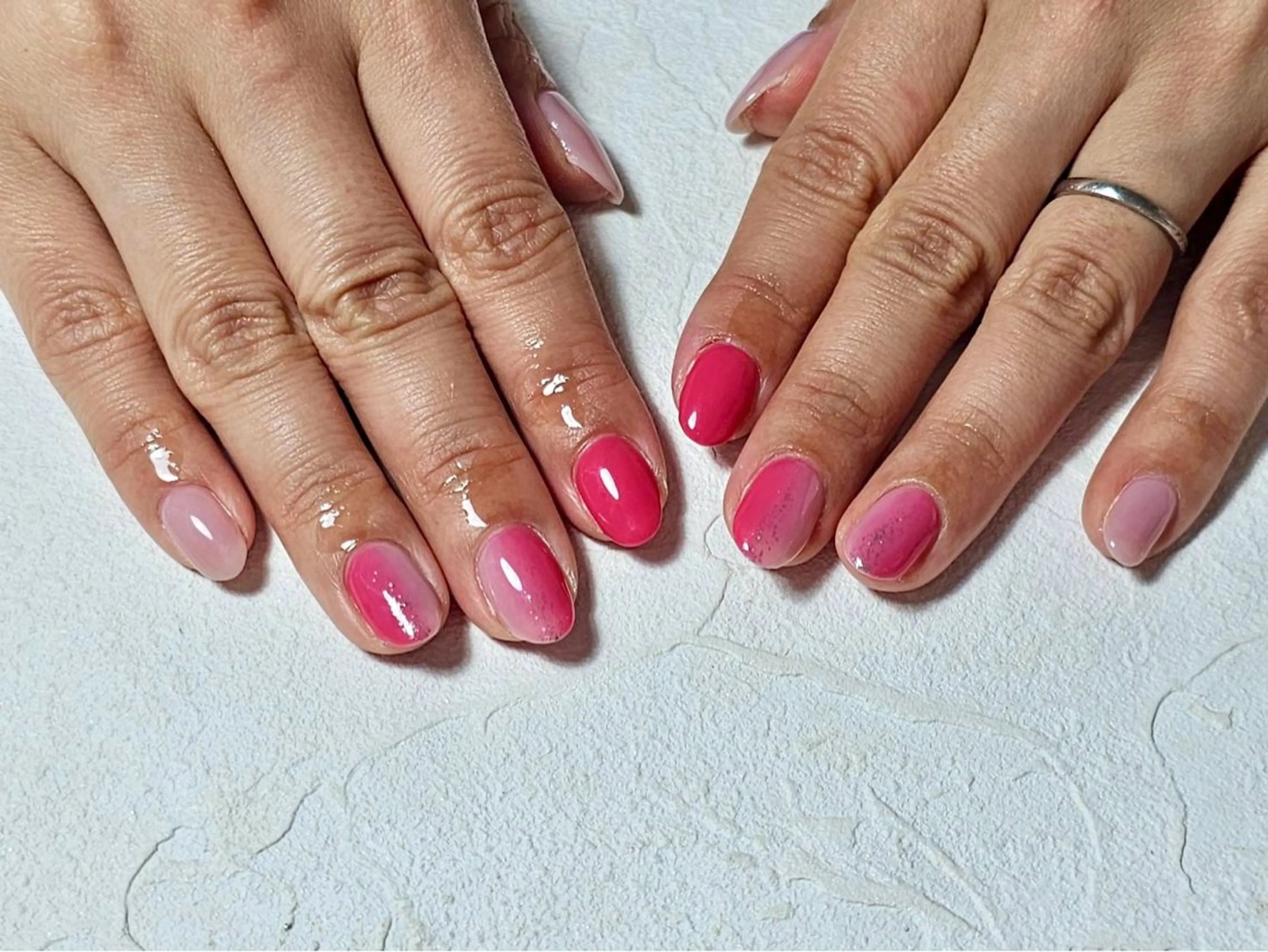 ネイル オーロラネイル フットネイル フレンチネイル ジェルネイル マグネットネイル ハンドネイル Mogu nail 二子玉川のネイルデザイン