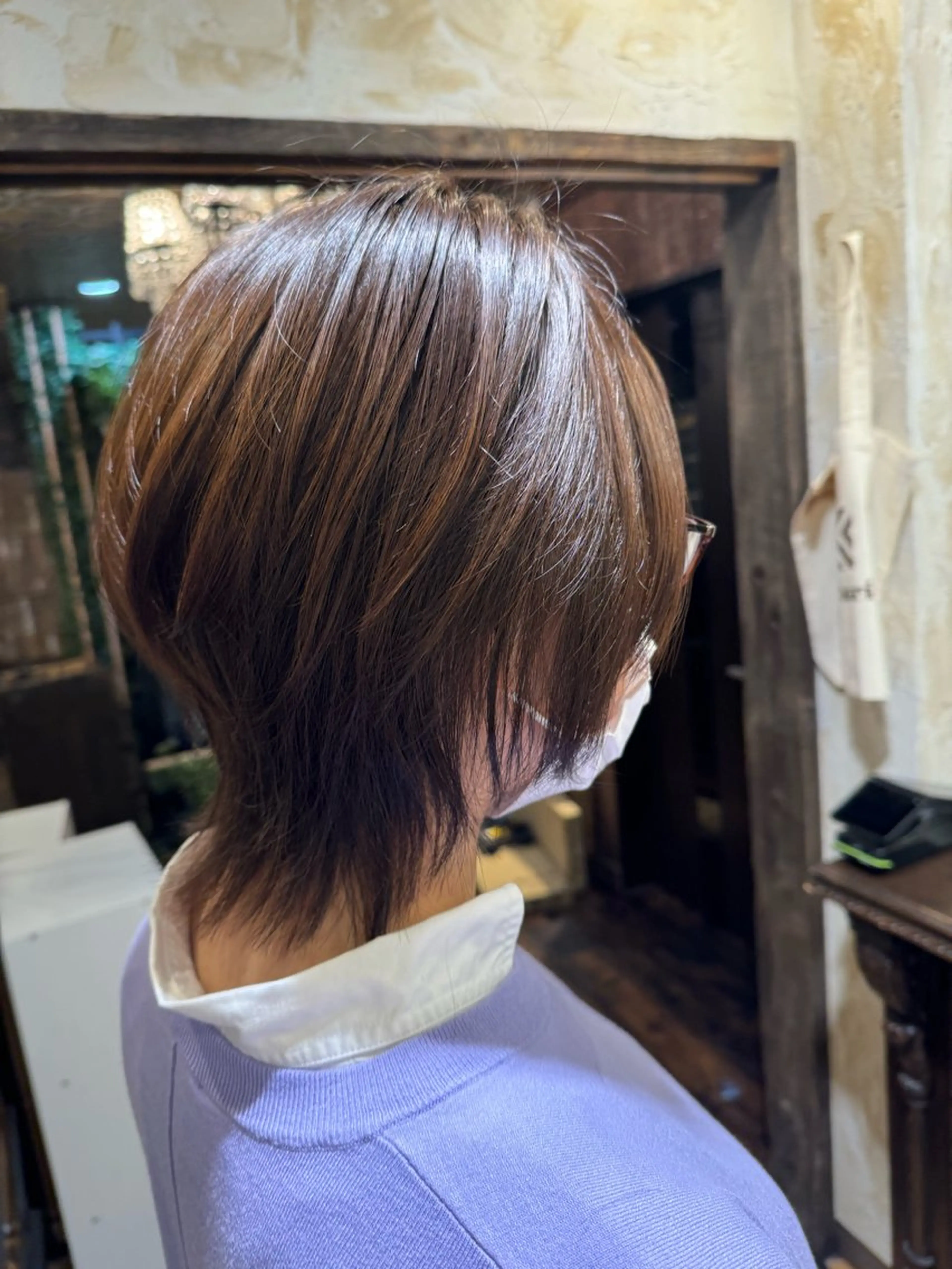 ショート くびれヘア ウルフカット ささき かおる / 佐々木 薫のヘアスタイル