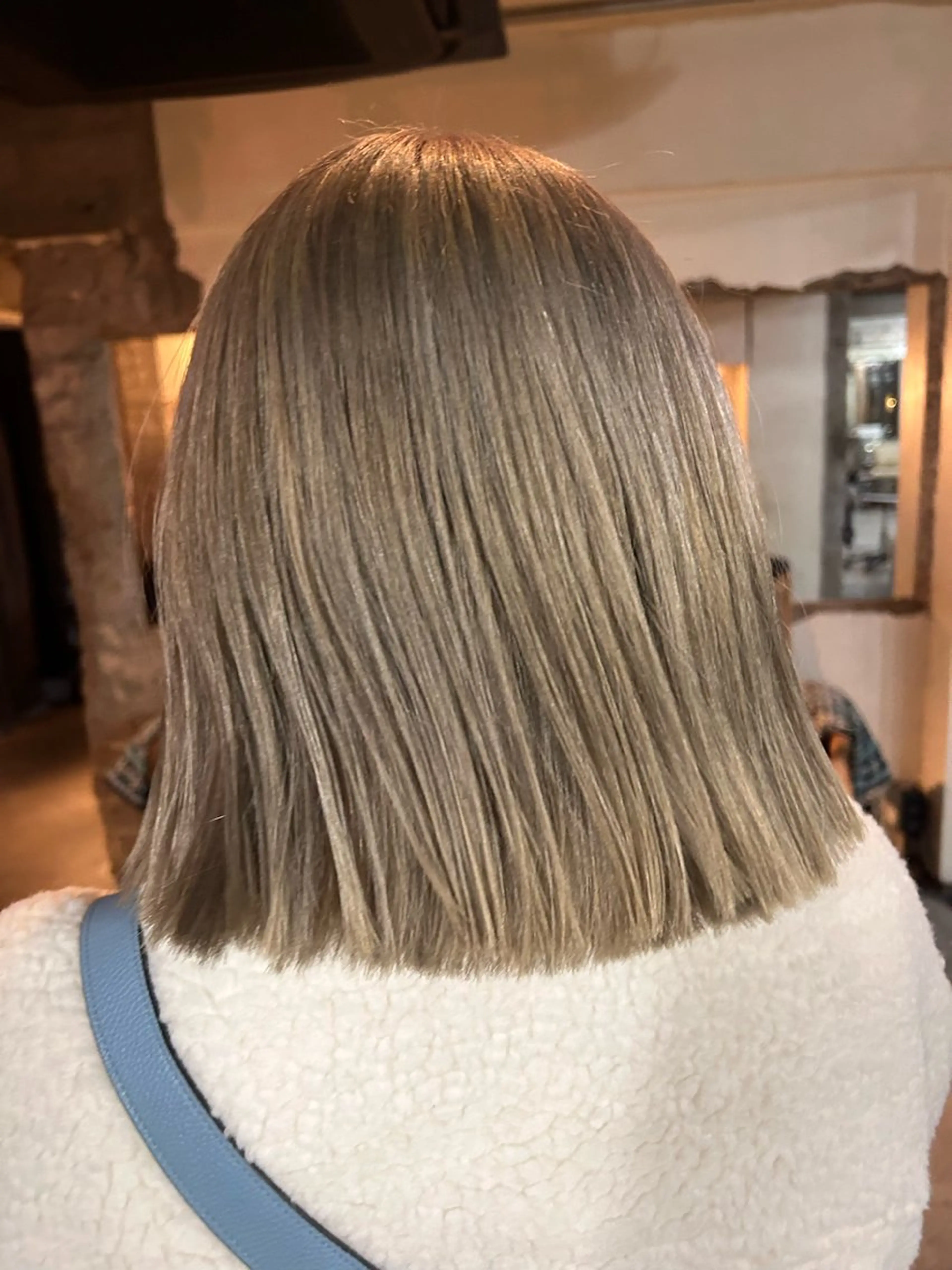 ミディアム カラー パーマ ヘアアレンジ メンズ お任せヘア☘️☘️ 及川渚のヘアスタイル