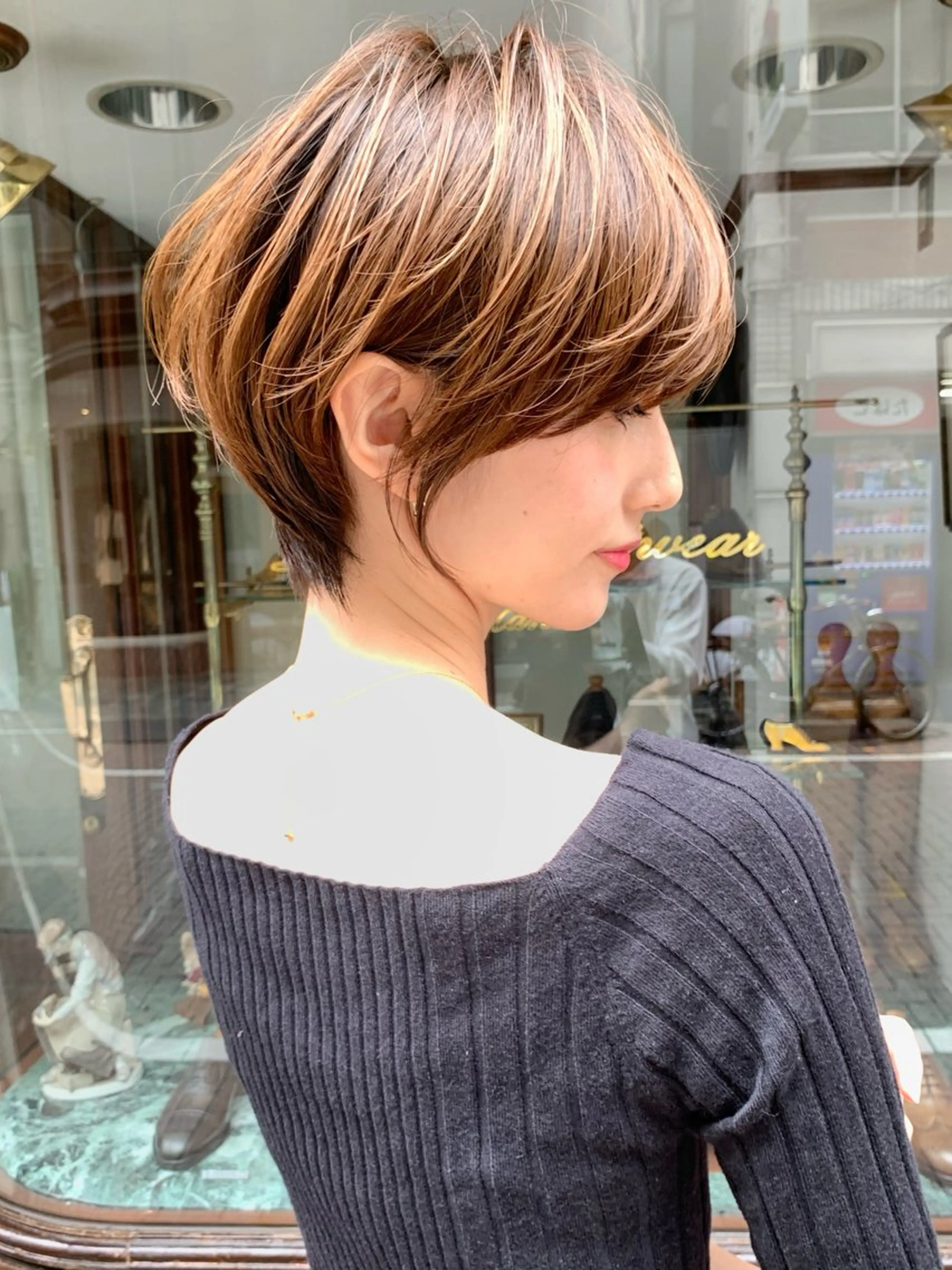 ショート 無料カットモデル/ 大人ショート/荒砂のヘアスタイル