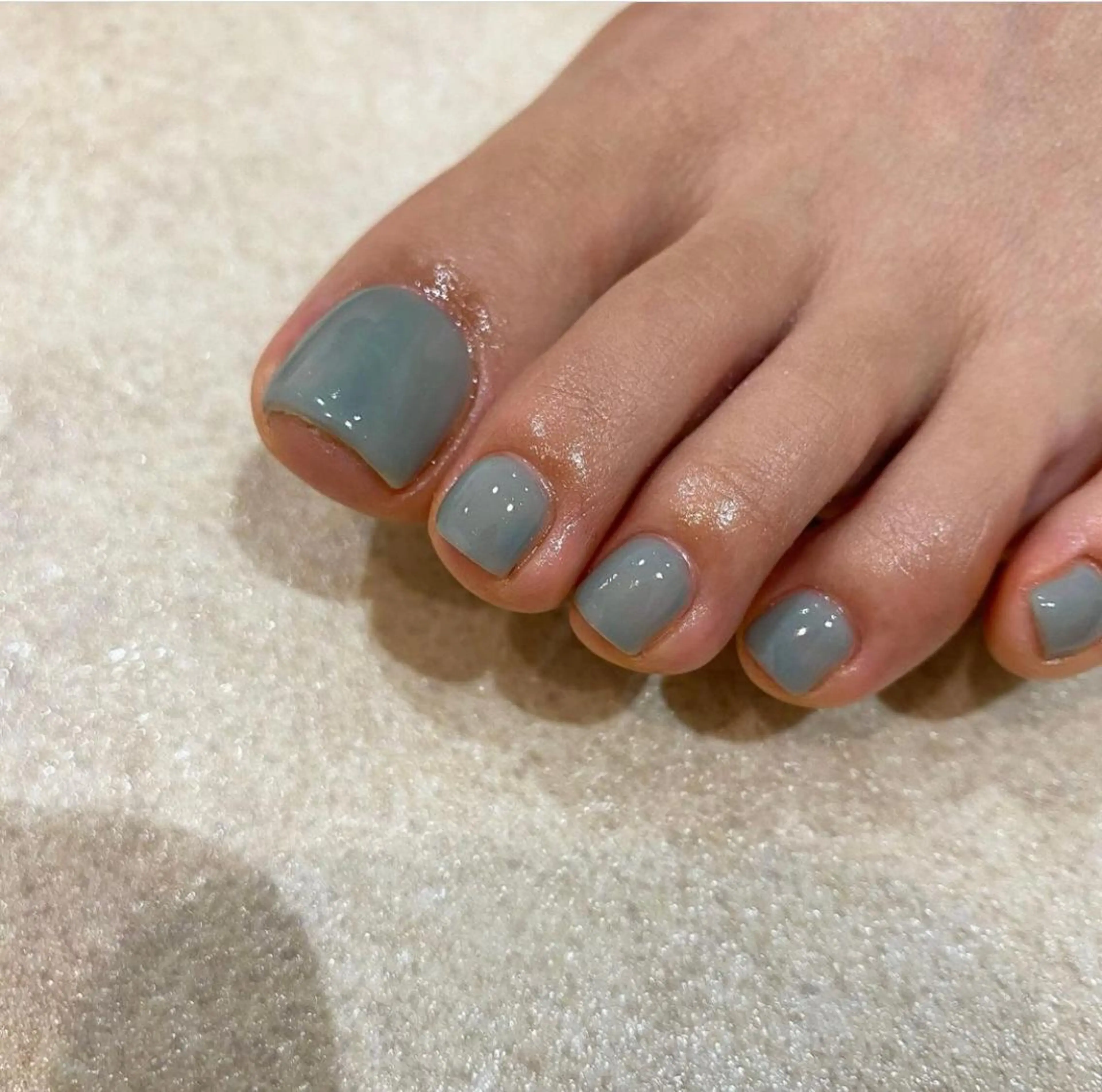 ネイル クリアネイル 長さ出し フットネイル フレンチネイル ジェルネイル Moana Nail 長さだし専門店のネイルデザイン