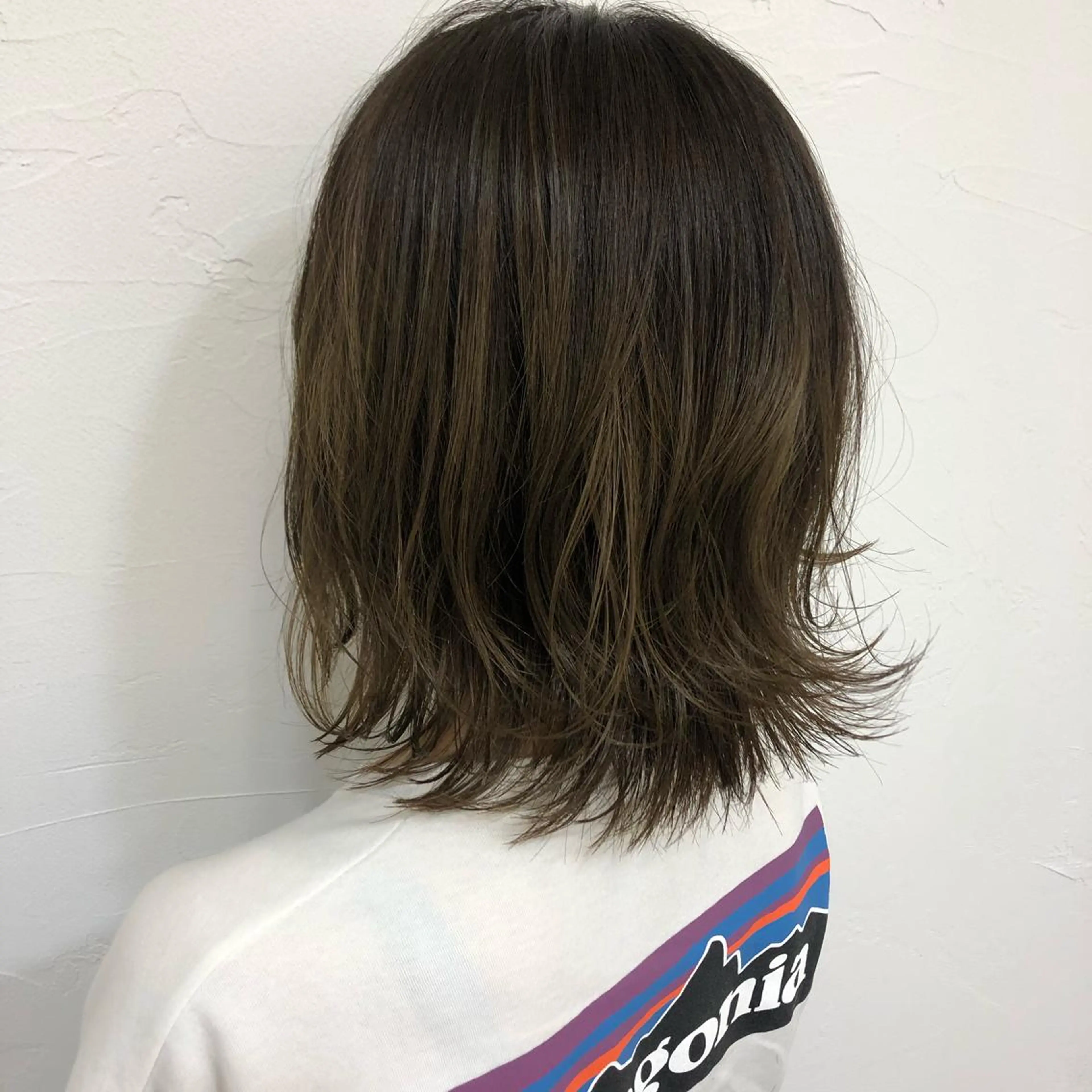 ミディアム GLROW haruhiのヘアスタイル