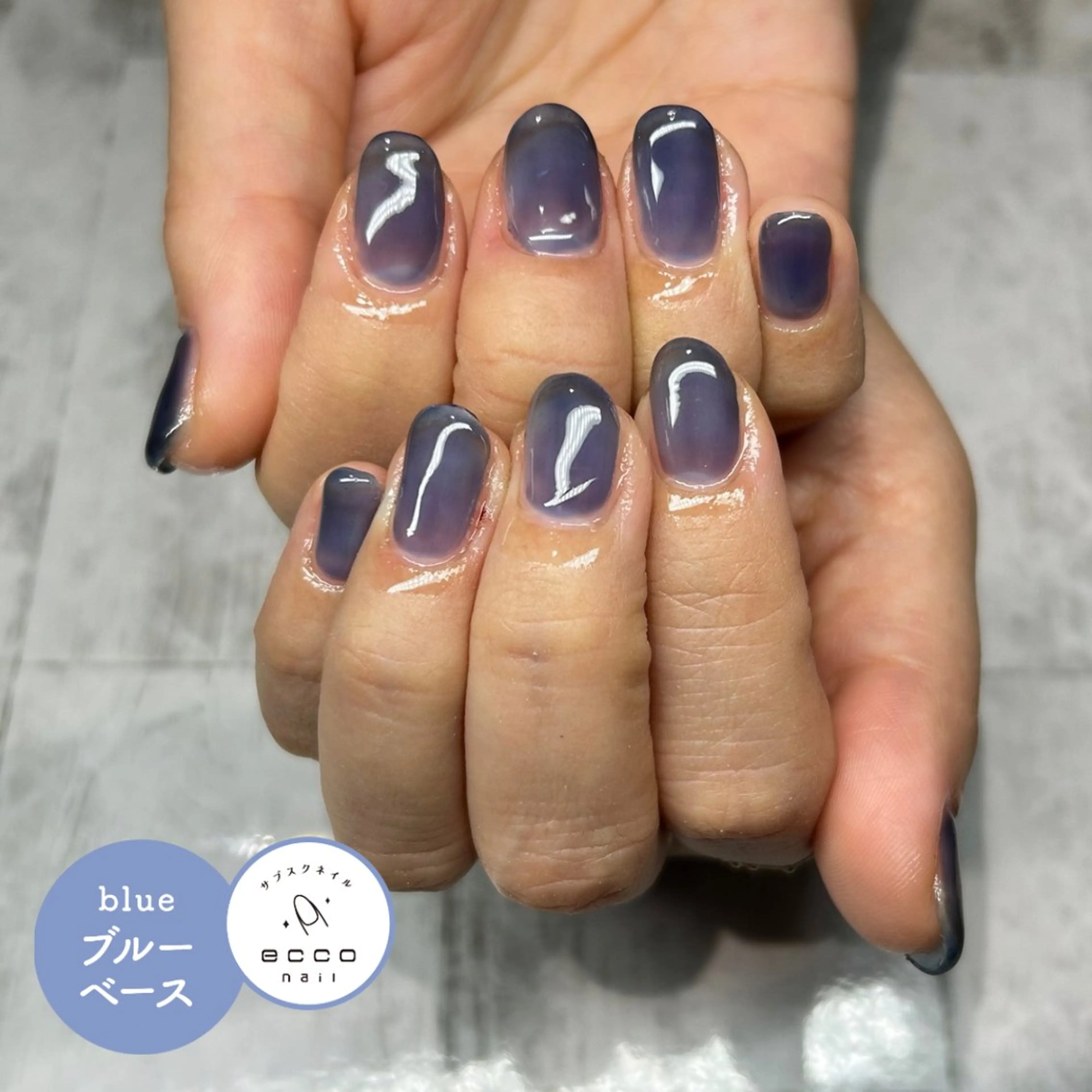 ネイル 🌷サブスクecco nail 結萌 🌷のネイルデザイン