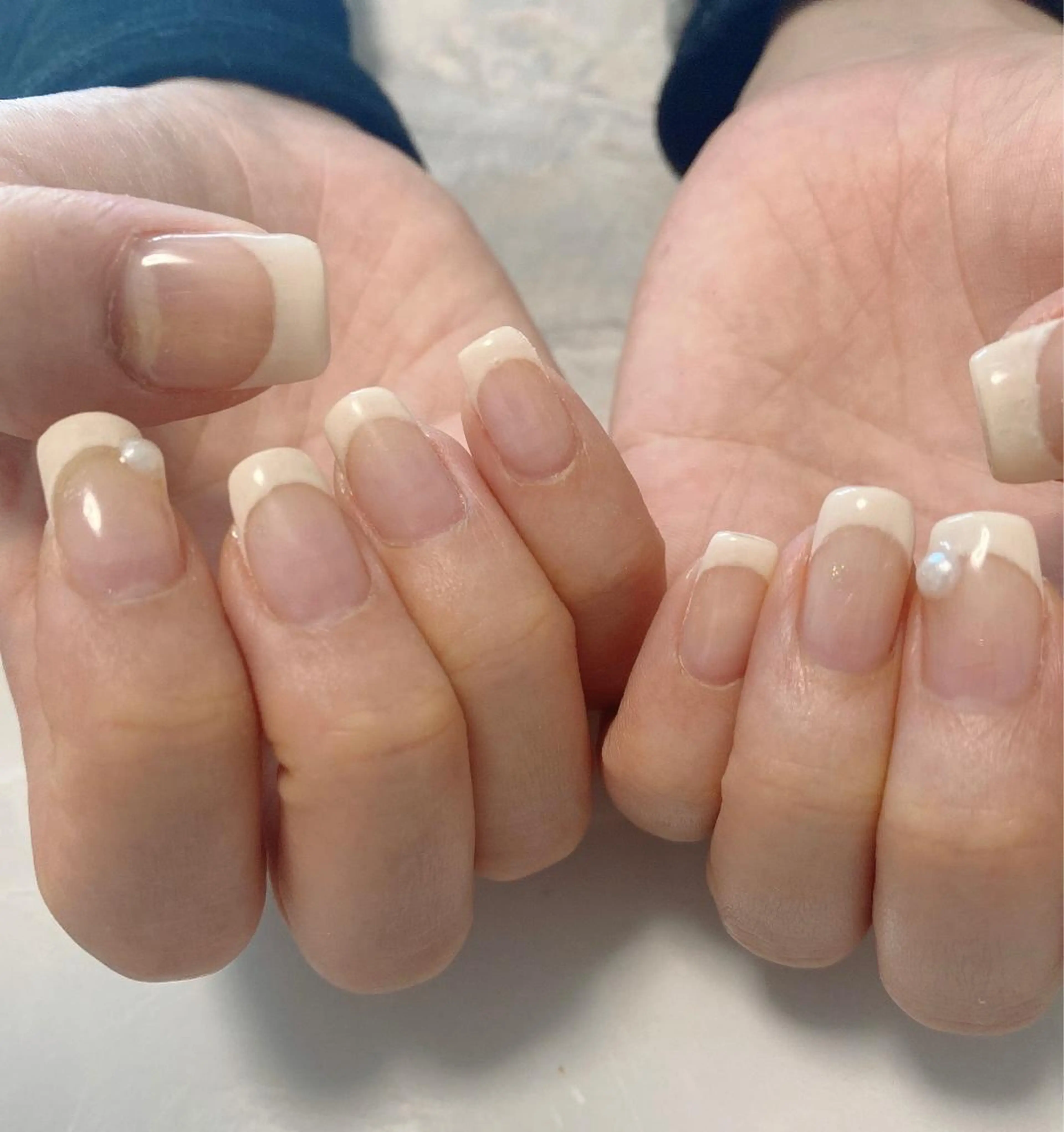 ネイル フレンチネイル N. AIのネイルデザイン