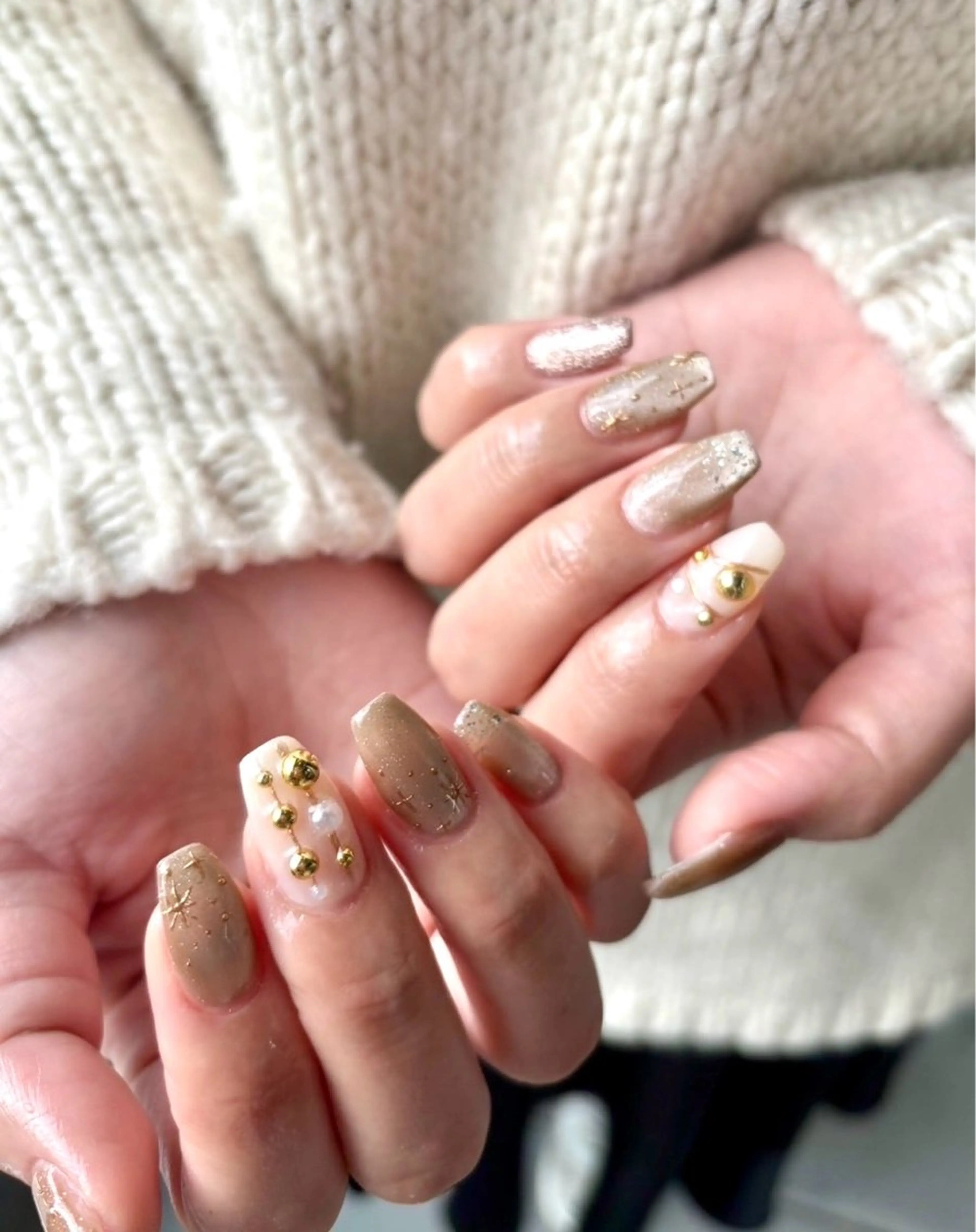 ネイル ハンドネイル nonno. icaのネイルデザイン