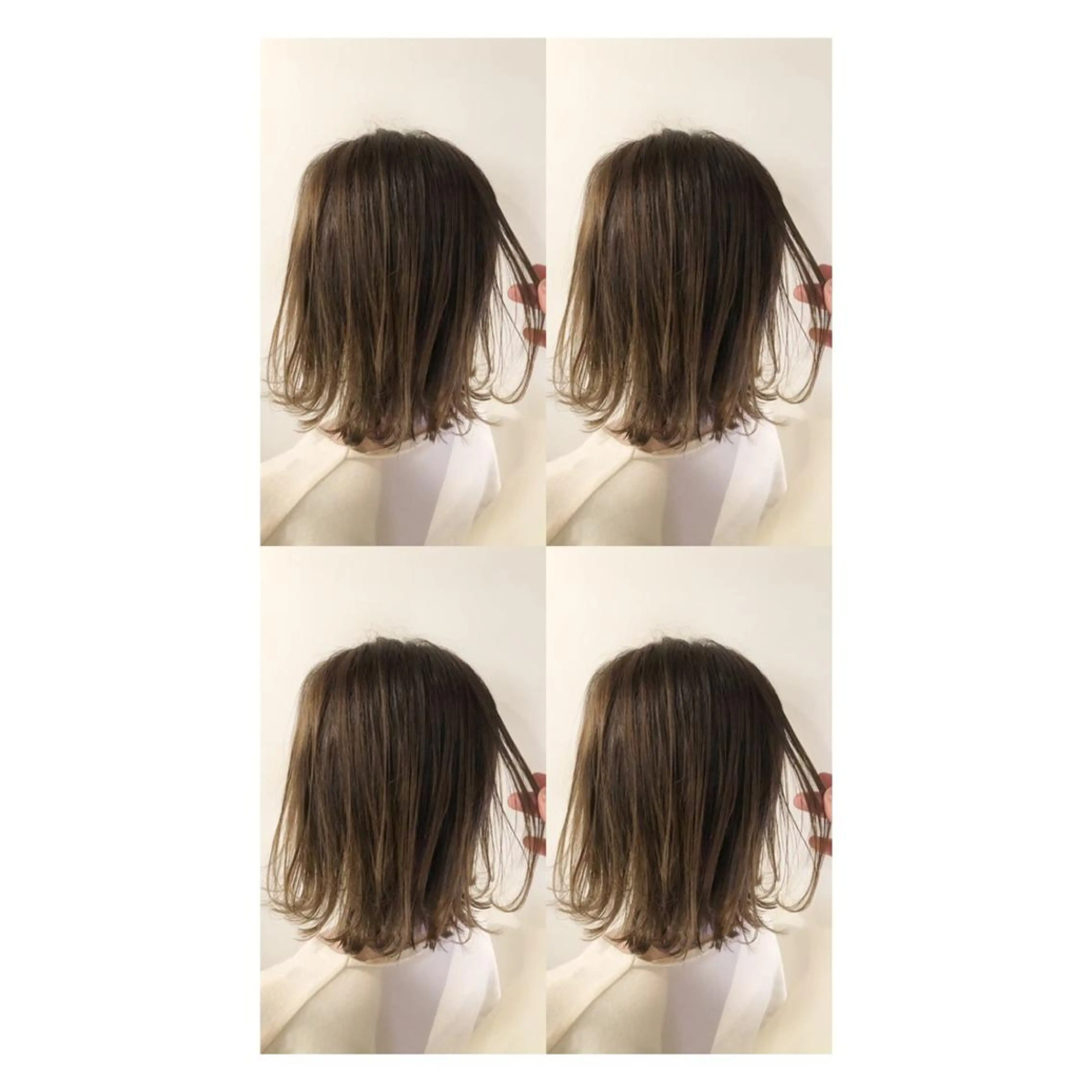 ミディアム カラー カット ヘアカラー トリートメント 髪質改善/縮毛矯正/ 韓国ヘア/店長敦士のヘアスタイル