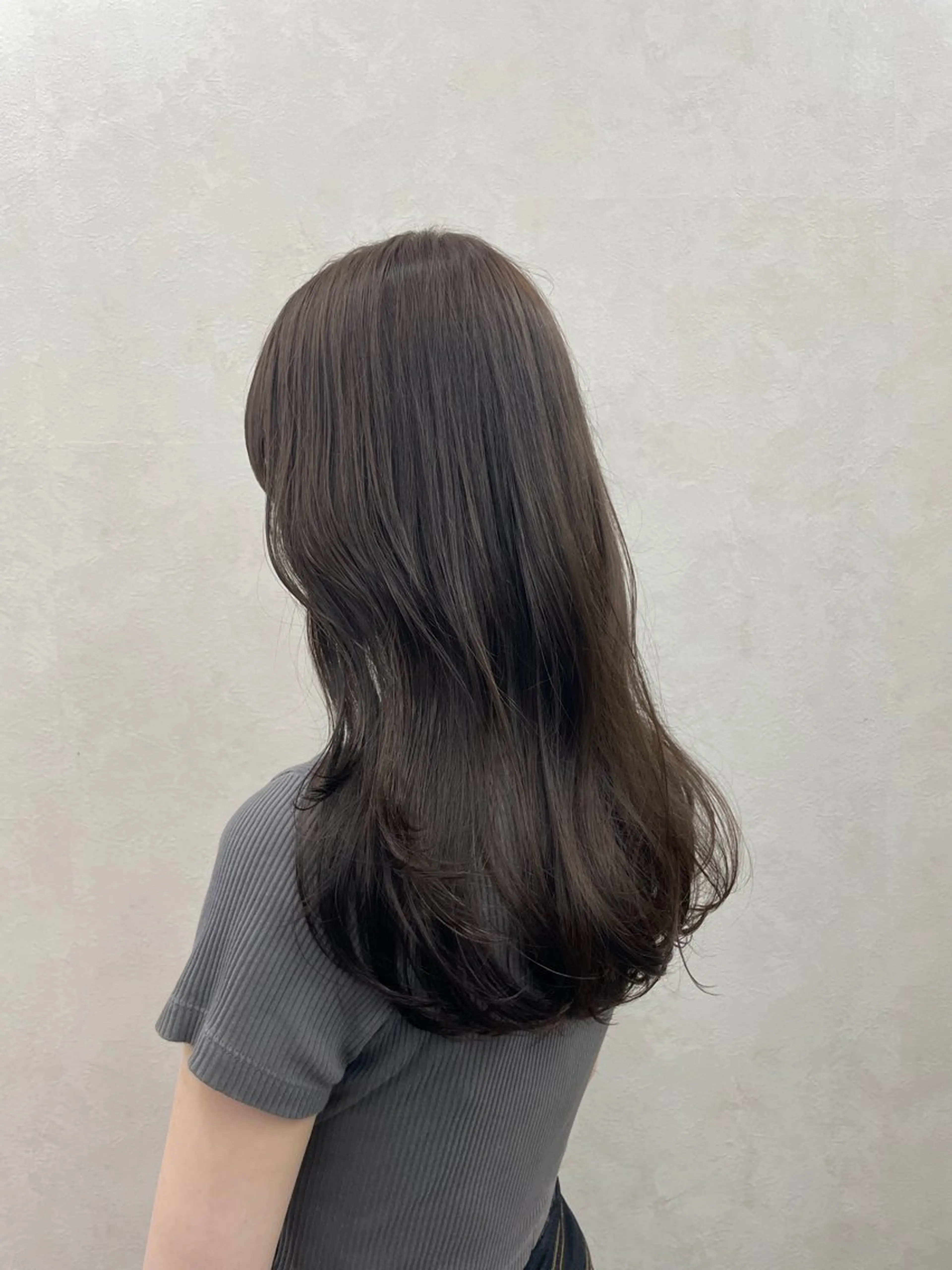 ロング カラー ヘアカラー トリートメント 🍐透明感カラー🍐 momo/横浜のヘアスタイル