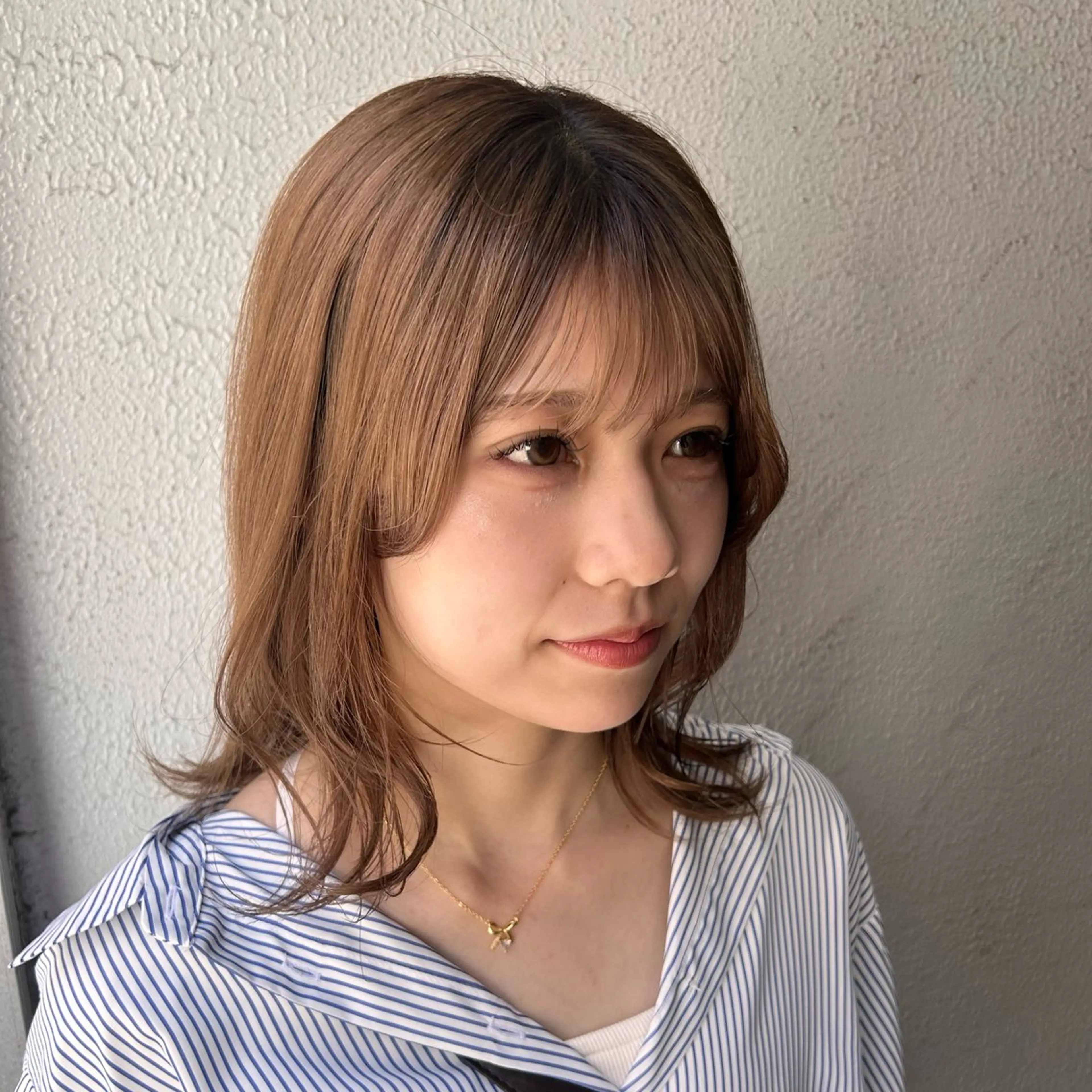 セミロング 似合わせカラー/ 透明感/yukaのヘアスタイル