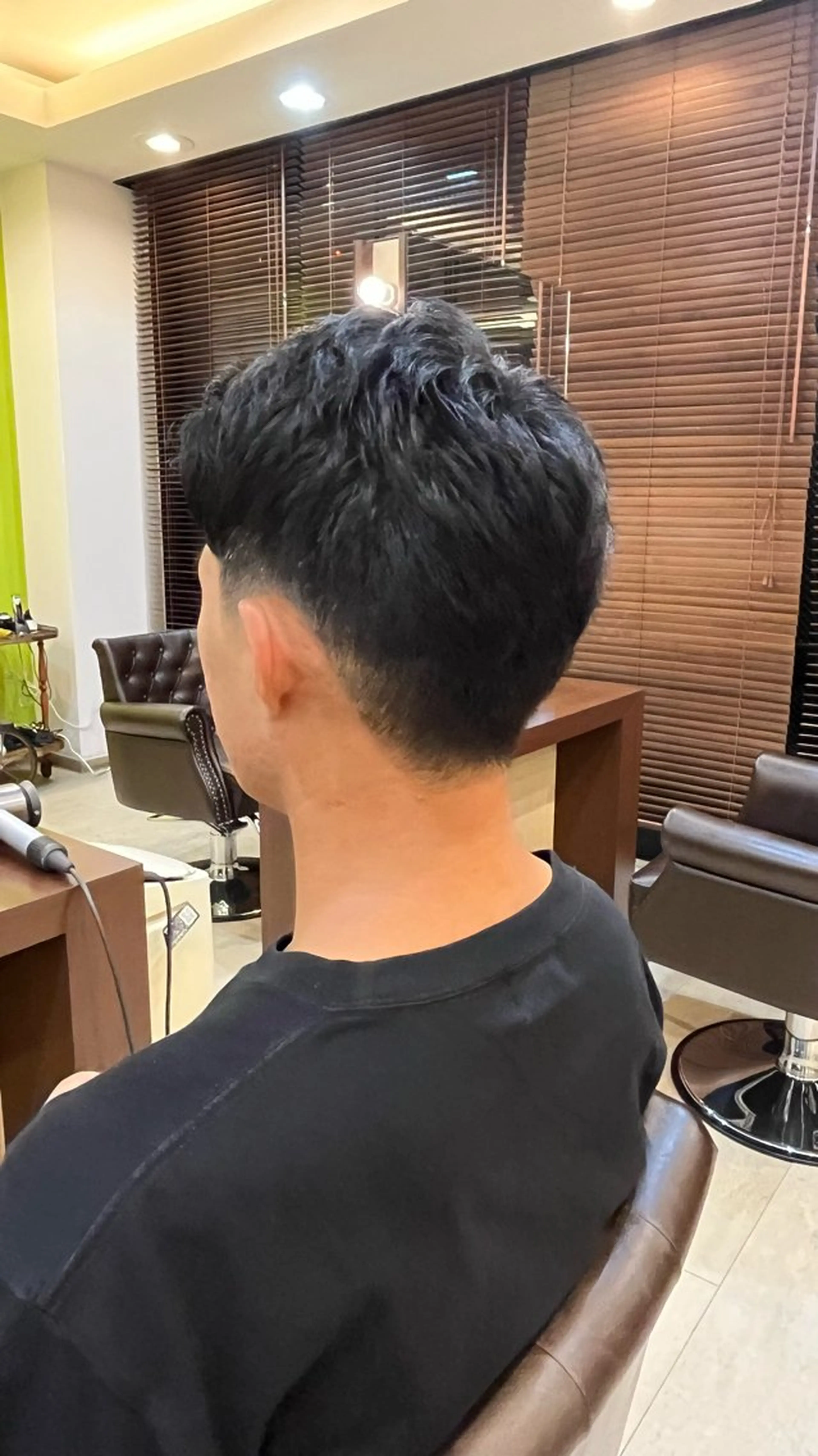 メンズカットモデルの写真
