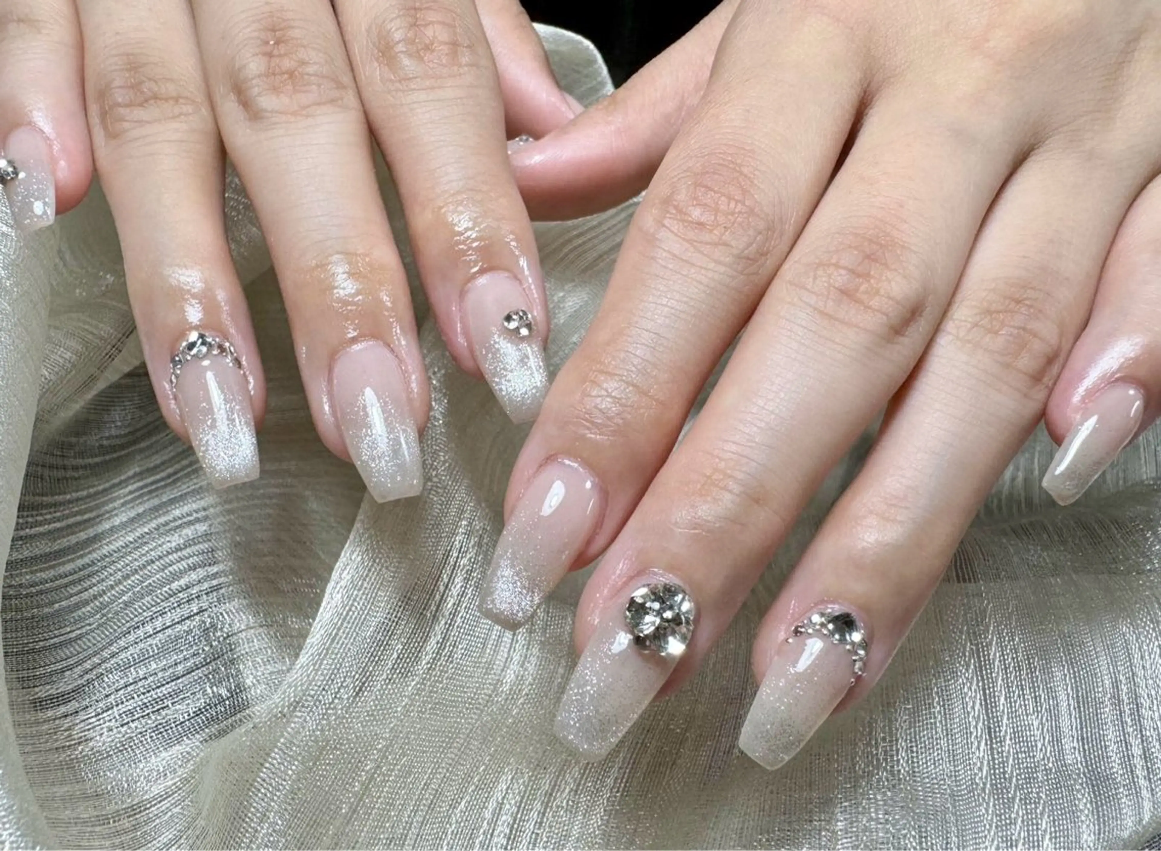 ネイル 持ち込み ハンドネイル ハンドケア 💕ドリーミー ネイル💕のネイルデザイン