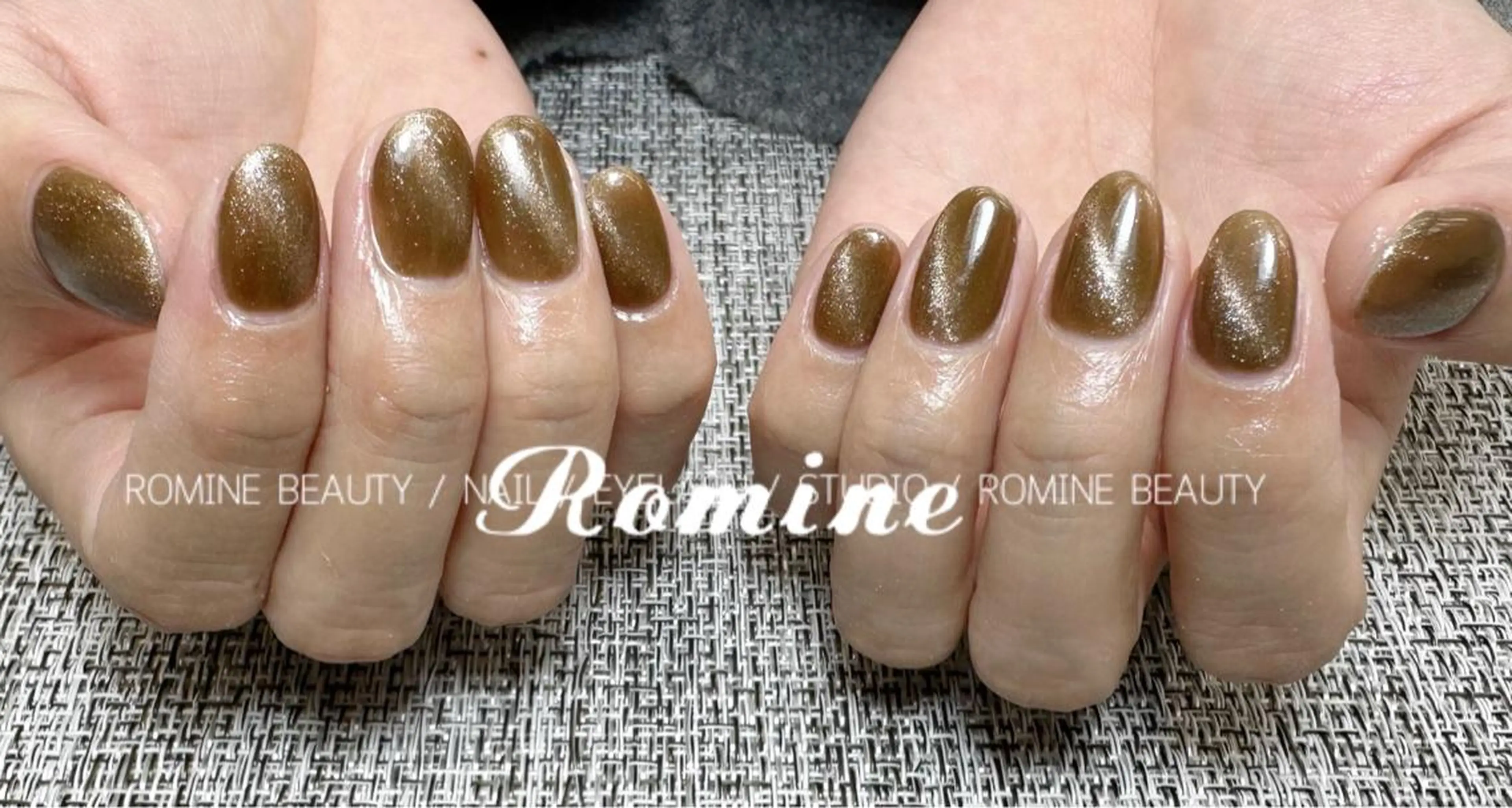 ネイル ハンドネイル Romine アイラッシュ&ネイルのマツエク・マツパデザイン