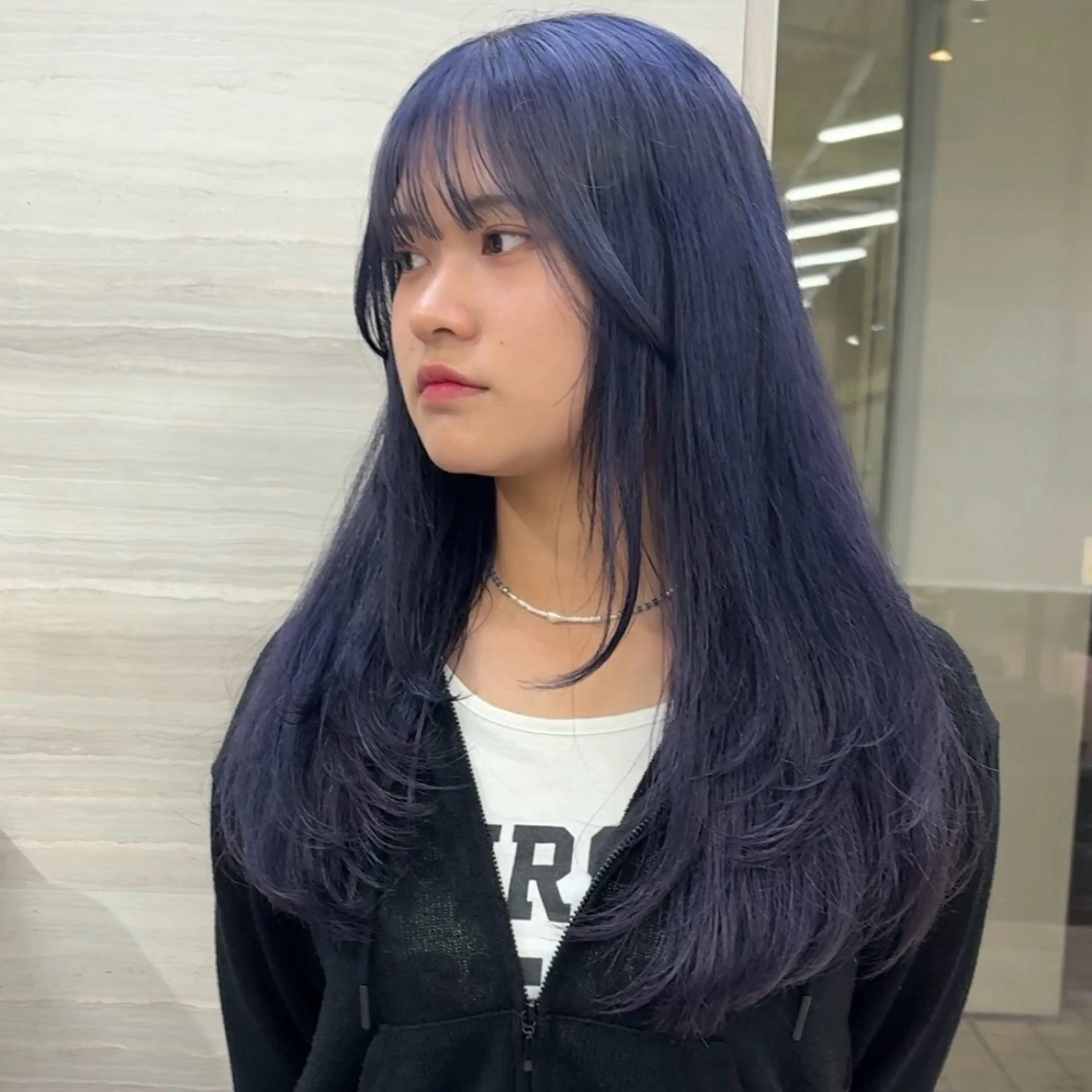 ロング カラー ブリーチ 透明感カラー ヘアカラー The Path ARENのヘアスタイル