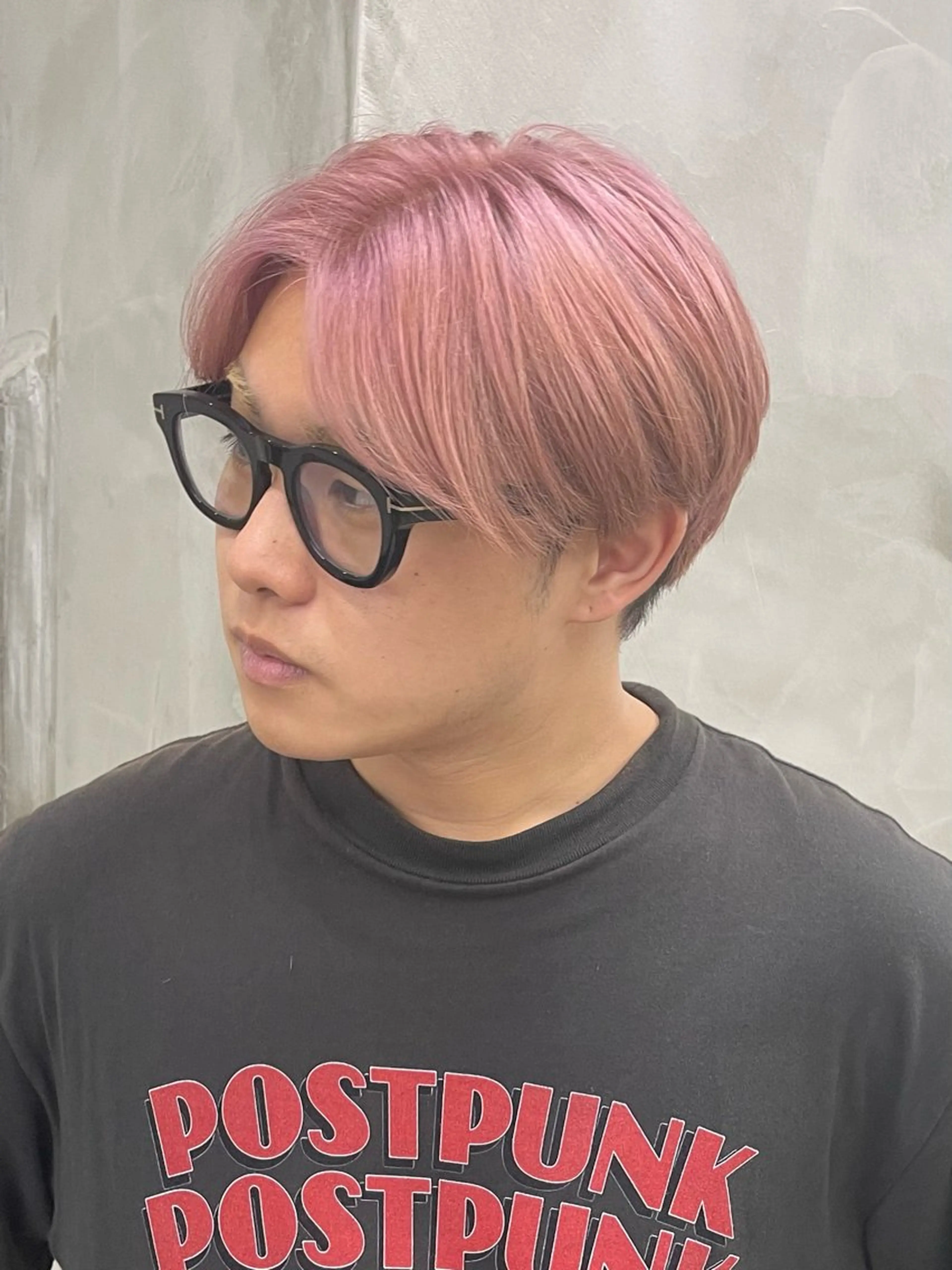 カラー メンズ メンズブリーチ メンズハイトーン ブリーチ ケアブリーチ ハイトーンカラー ヘアカラー トリートメント メンズショート/レデ ィースボブ サハシのヘアスタイル