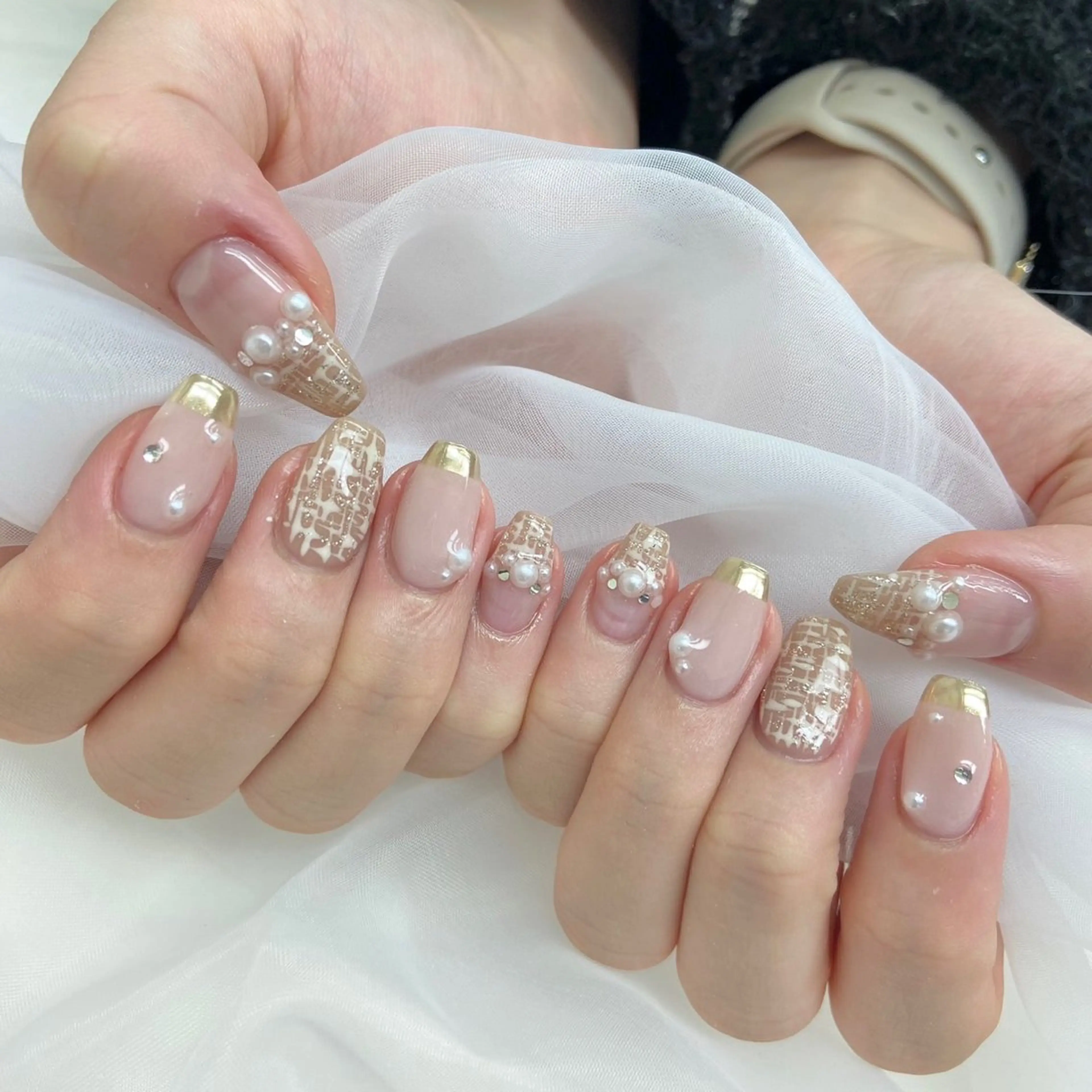 ミディアム ハンドネイル nail jaol池袋店所属・ネイルJaol 池袋のネイルデザイン