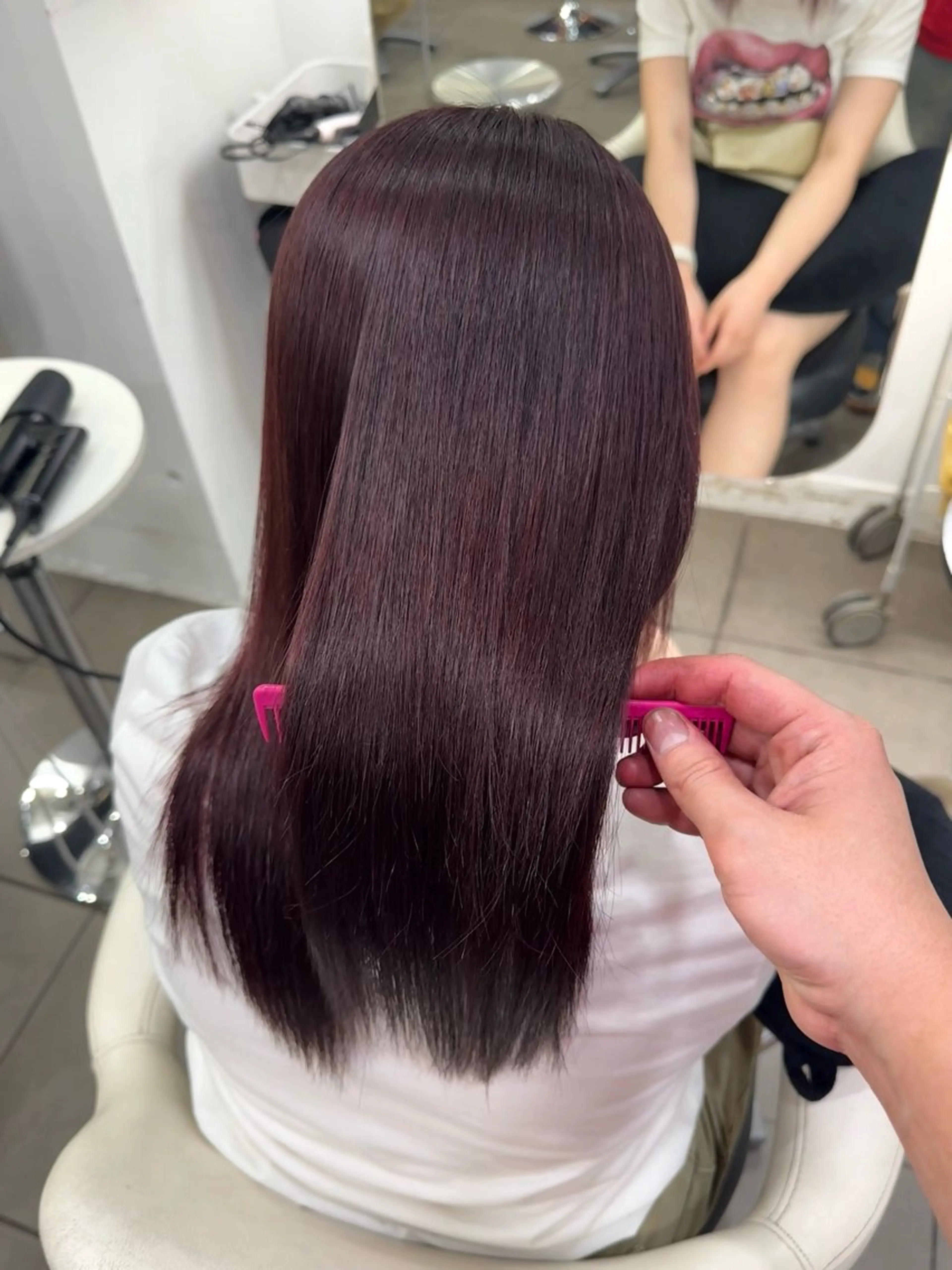 ロング カラー ヘアカラー トリートメント in'dex hair錦糸町店所属・🎀透明感カラー🎀 ENAのヘアスタイル