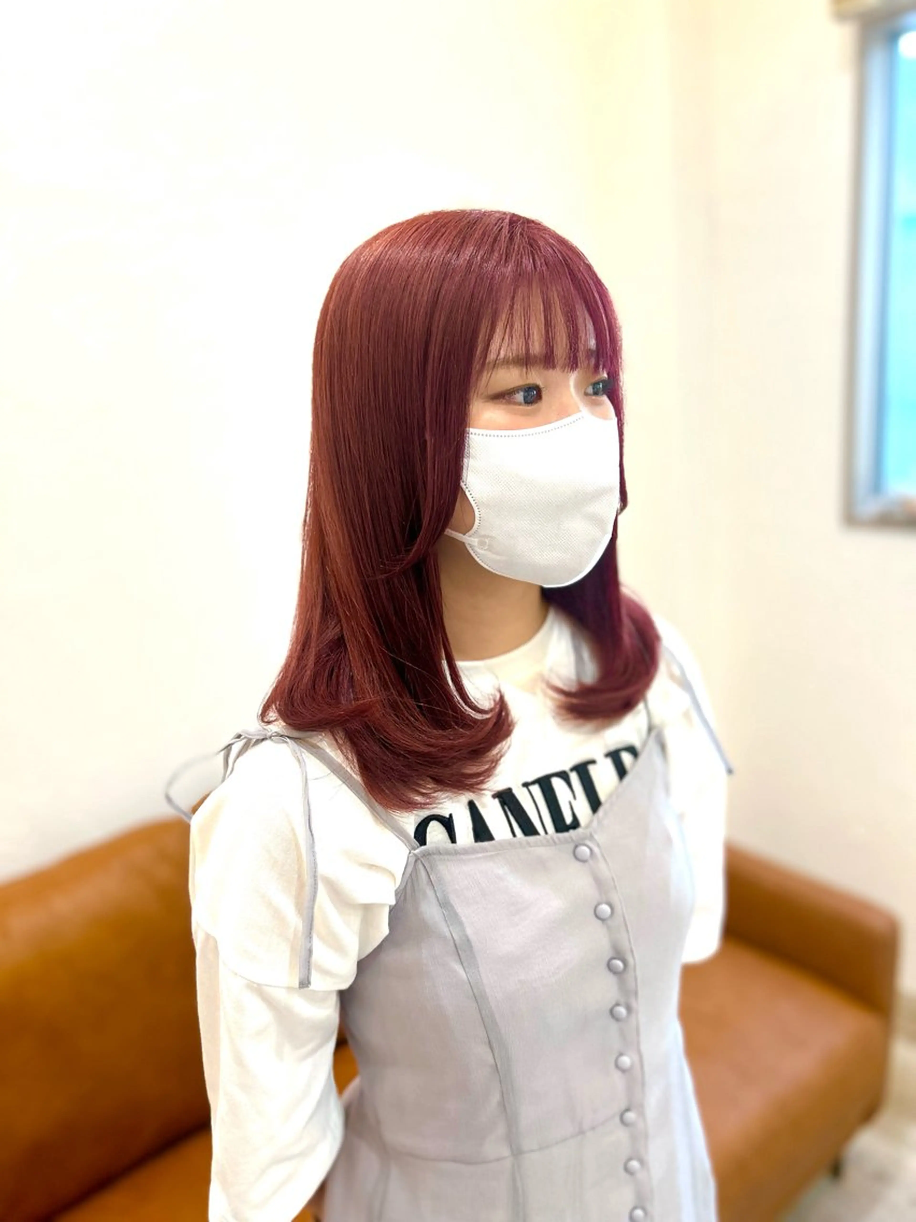 ミディアム カラー FELICE of hair所属・堀 大輔のヘアスタイル