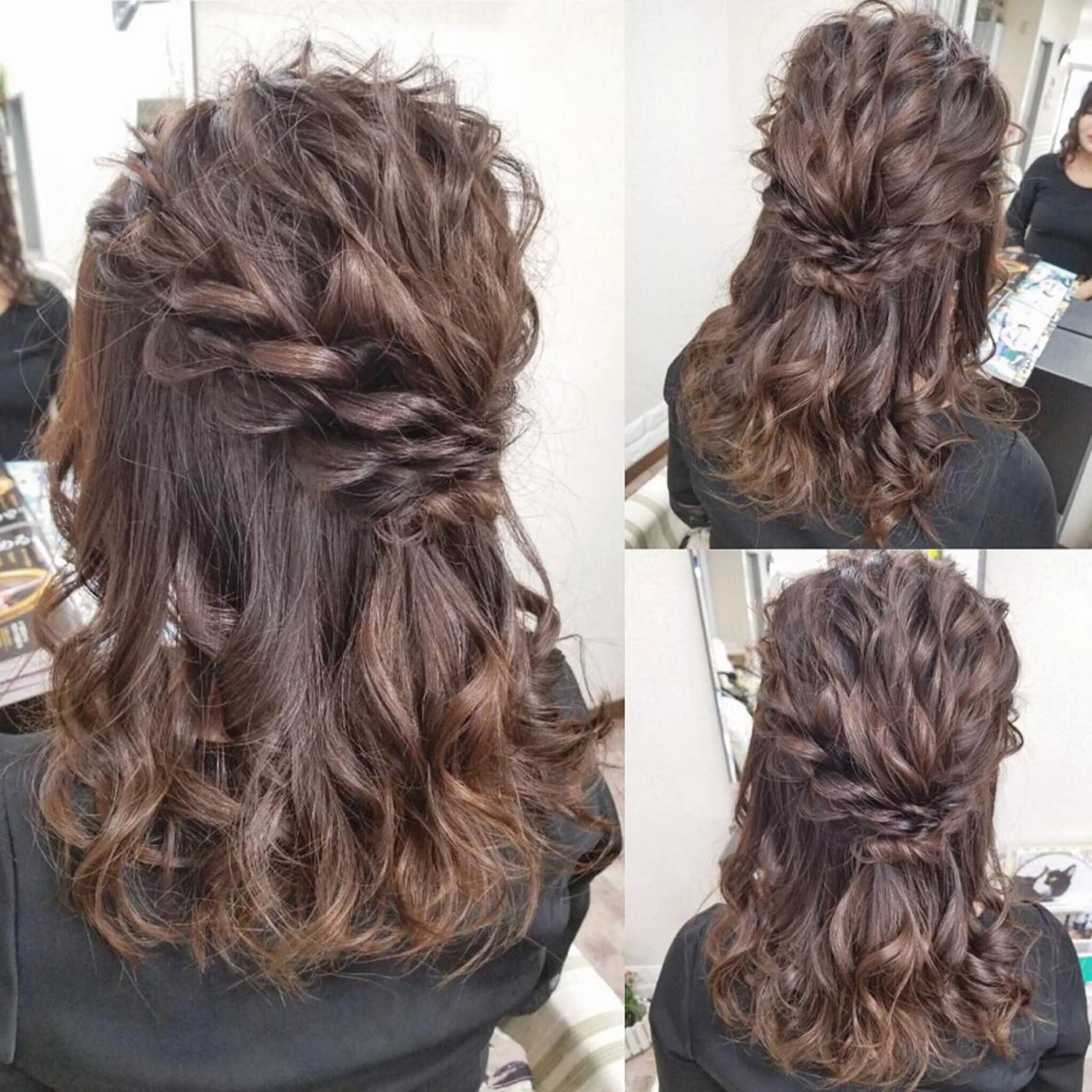 カラー ヘアアレンジ カット ヘアカラー Partie （パルティー）のヘアスタイル