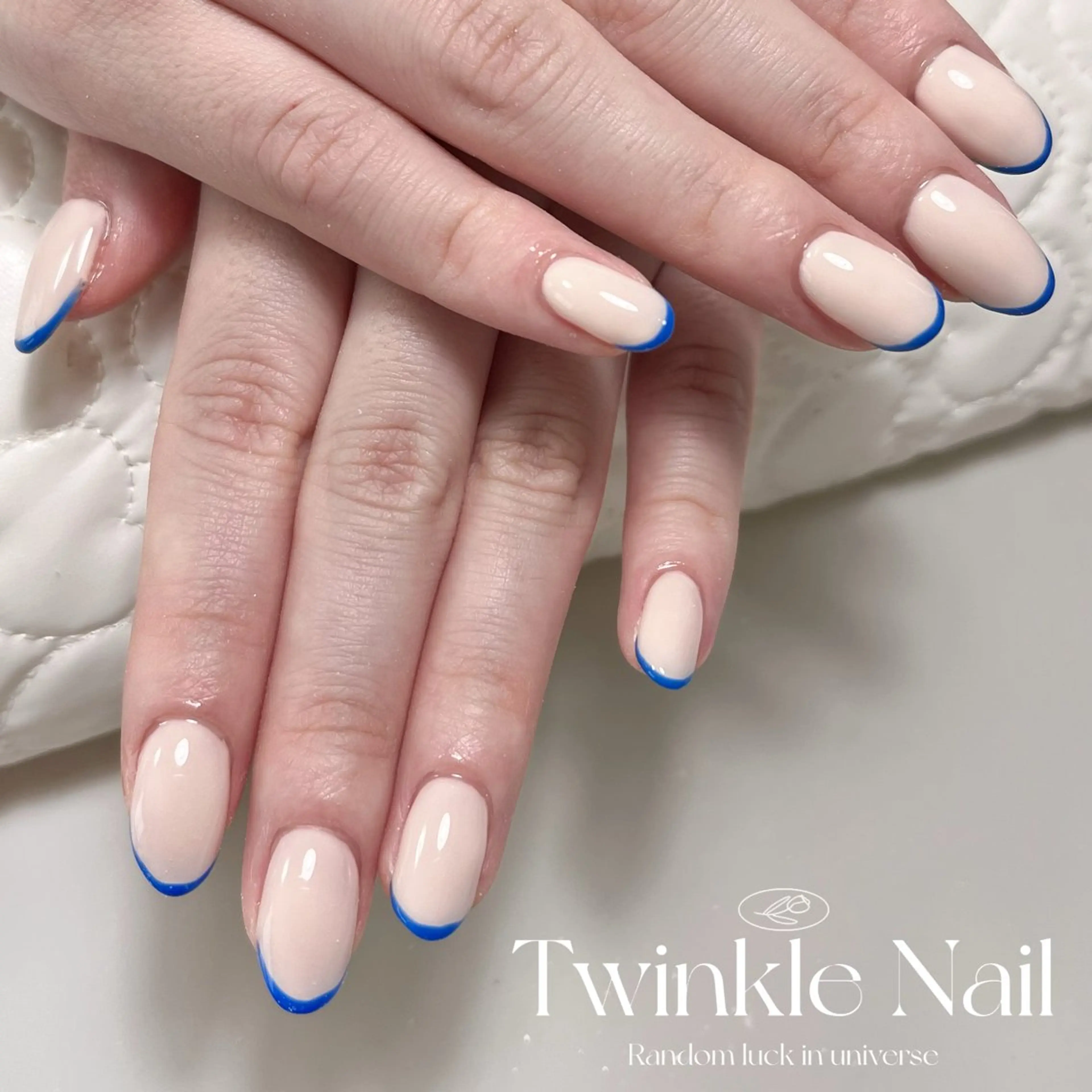 ネイル フレンチネイル シンプルネイル Twinkle Nail Kuboのネイルデザイン