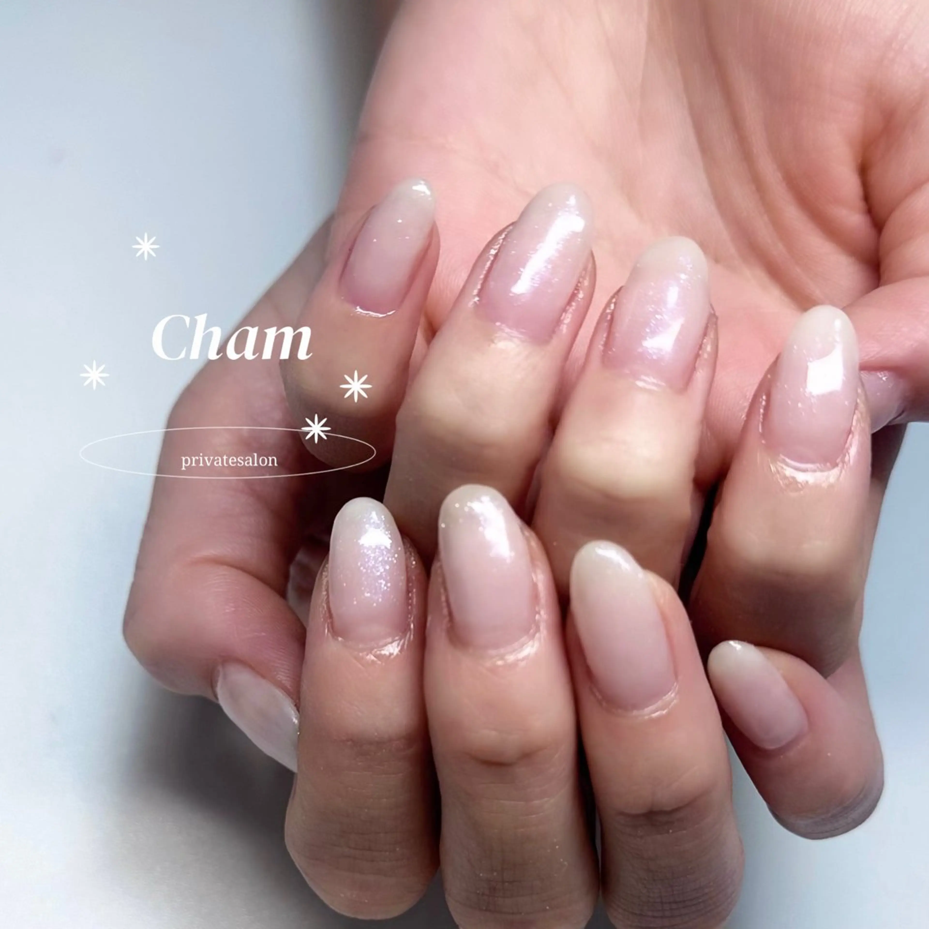 ミディアム Cham所属・Cham Haruのネイルデザイン