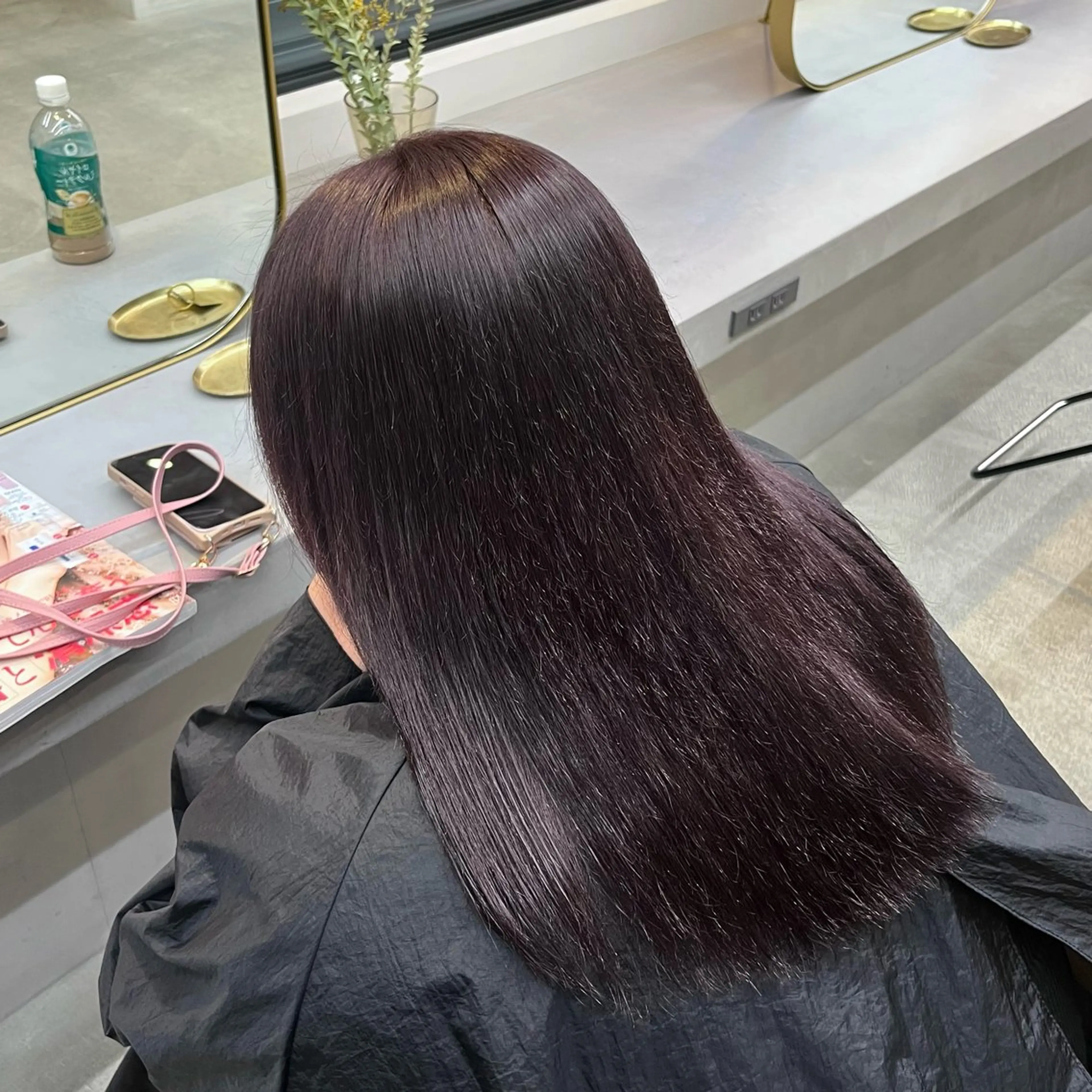 セミロング カラー Lit by ways所属・縮毛矯正/カラー ayunaのヘアスタイル