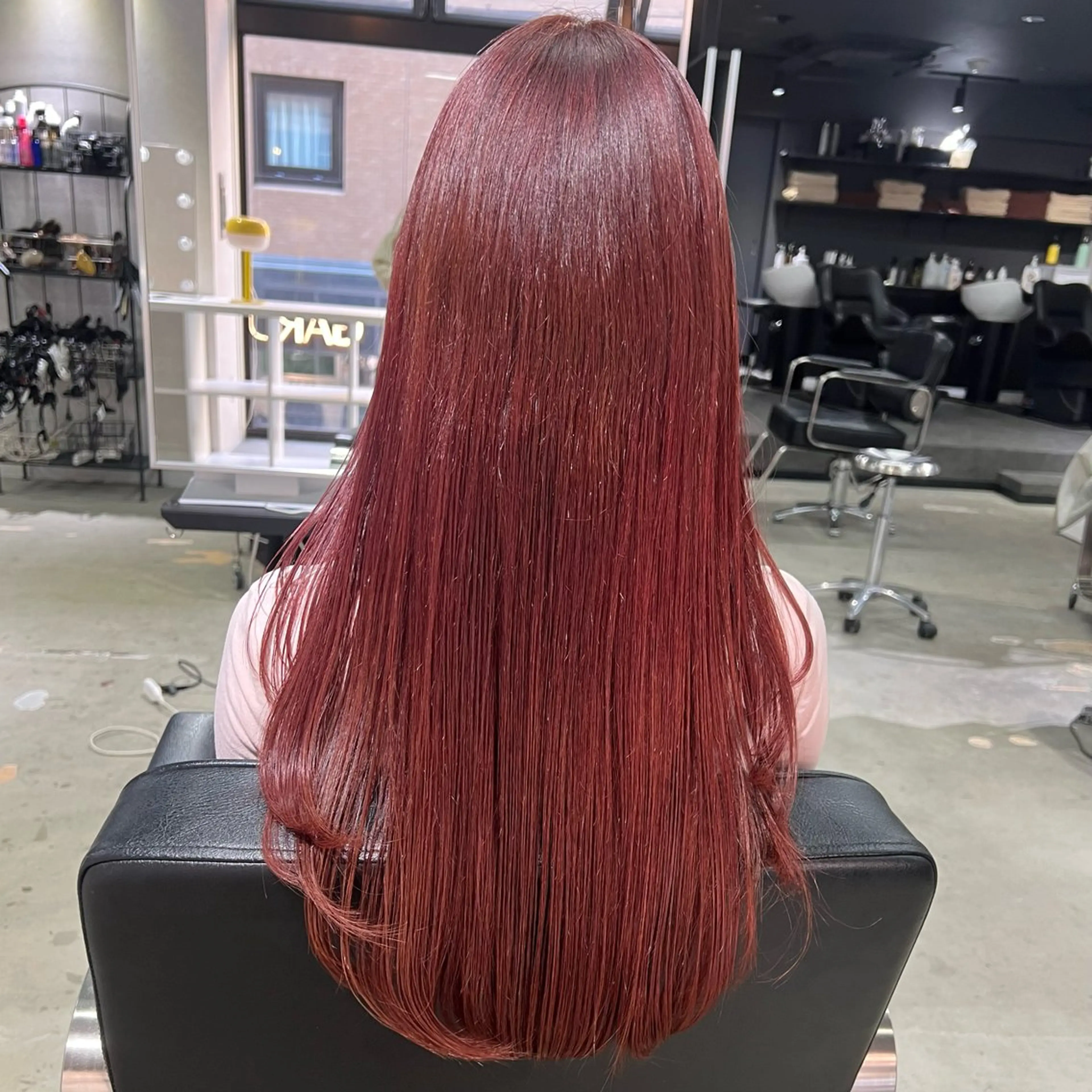 ロング カラー ヘアカラー トリートメント 🎀ダブルカラー/ ピンク×ガーリー🎀のヘアスタイル