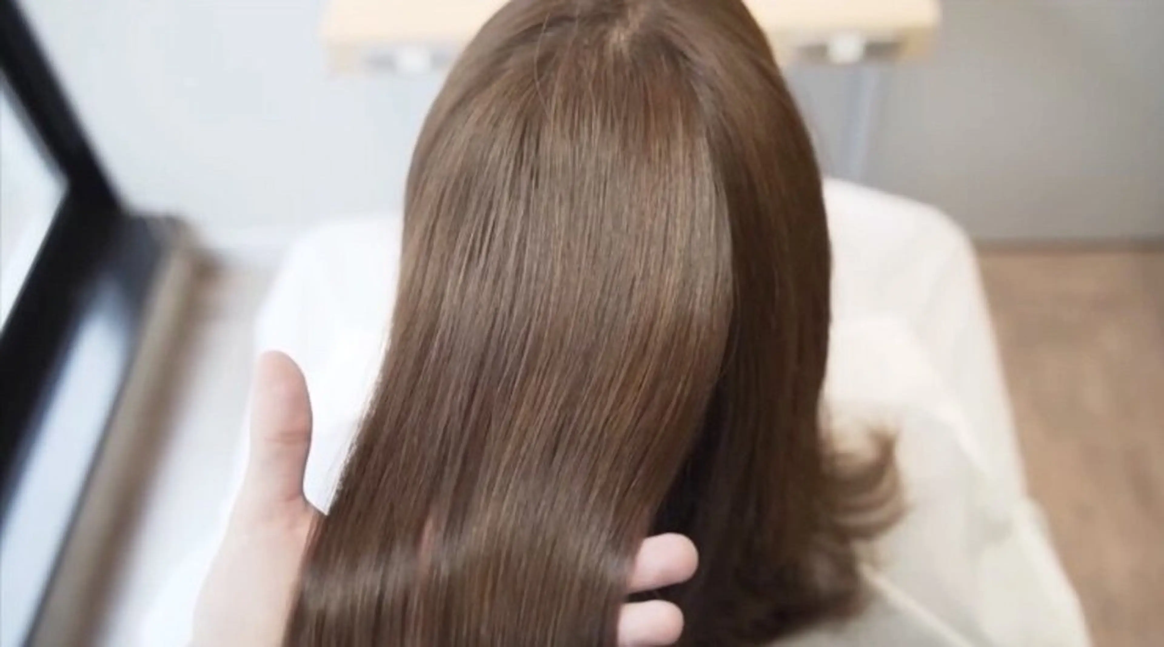 ロング カット 縮毛矯正 トリートメント PooL ♥ かたやま ひなこのヘアスタイル