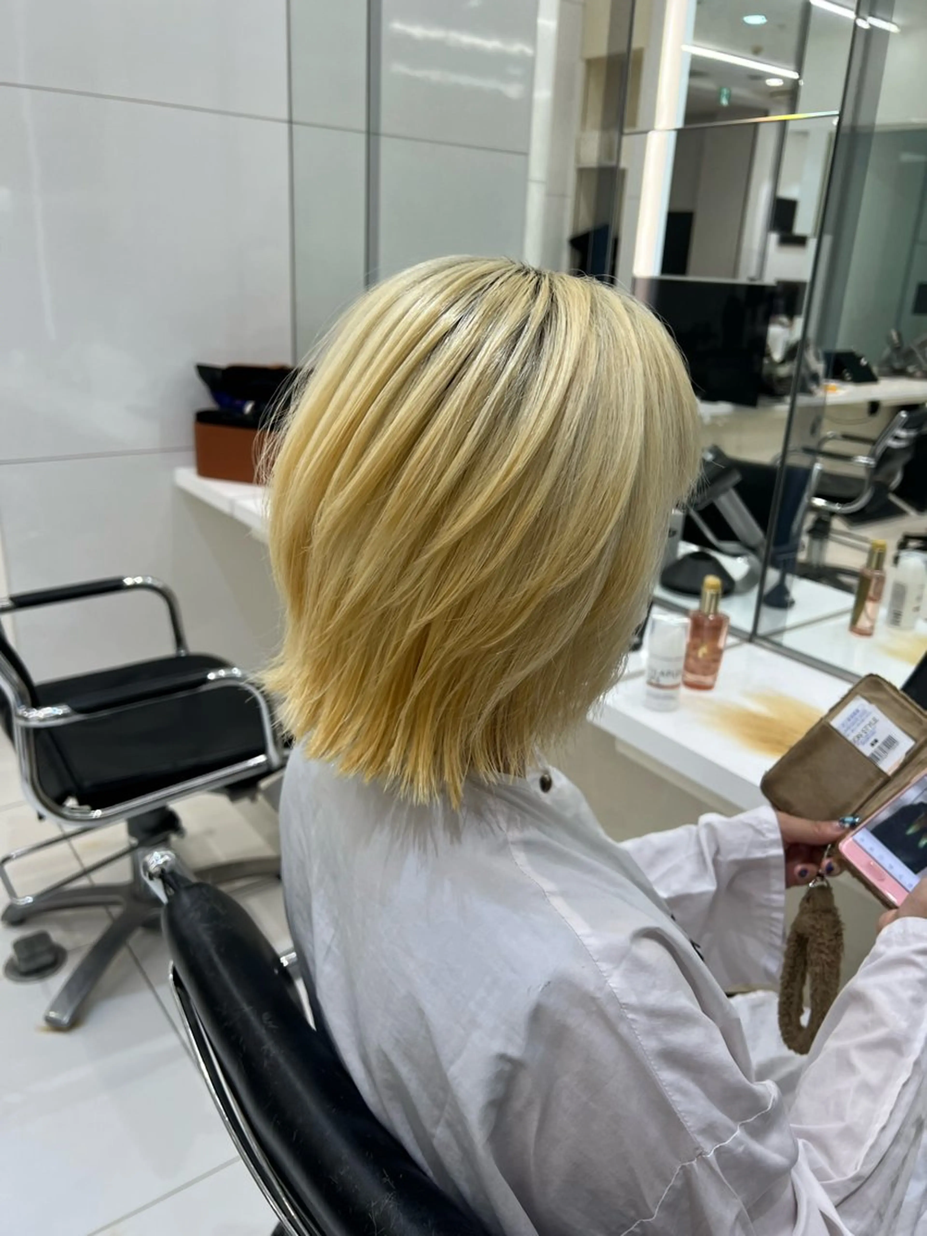 ミディアム ハッタ ミクのヘアスタイル