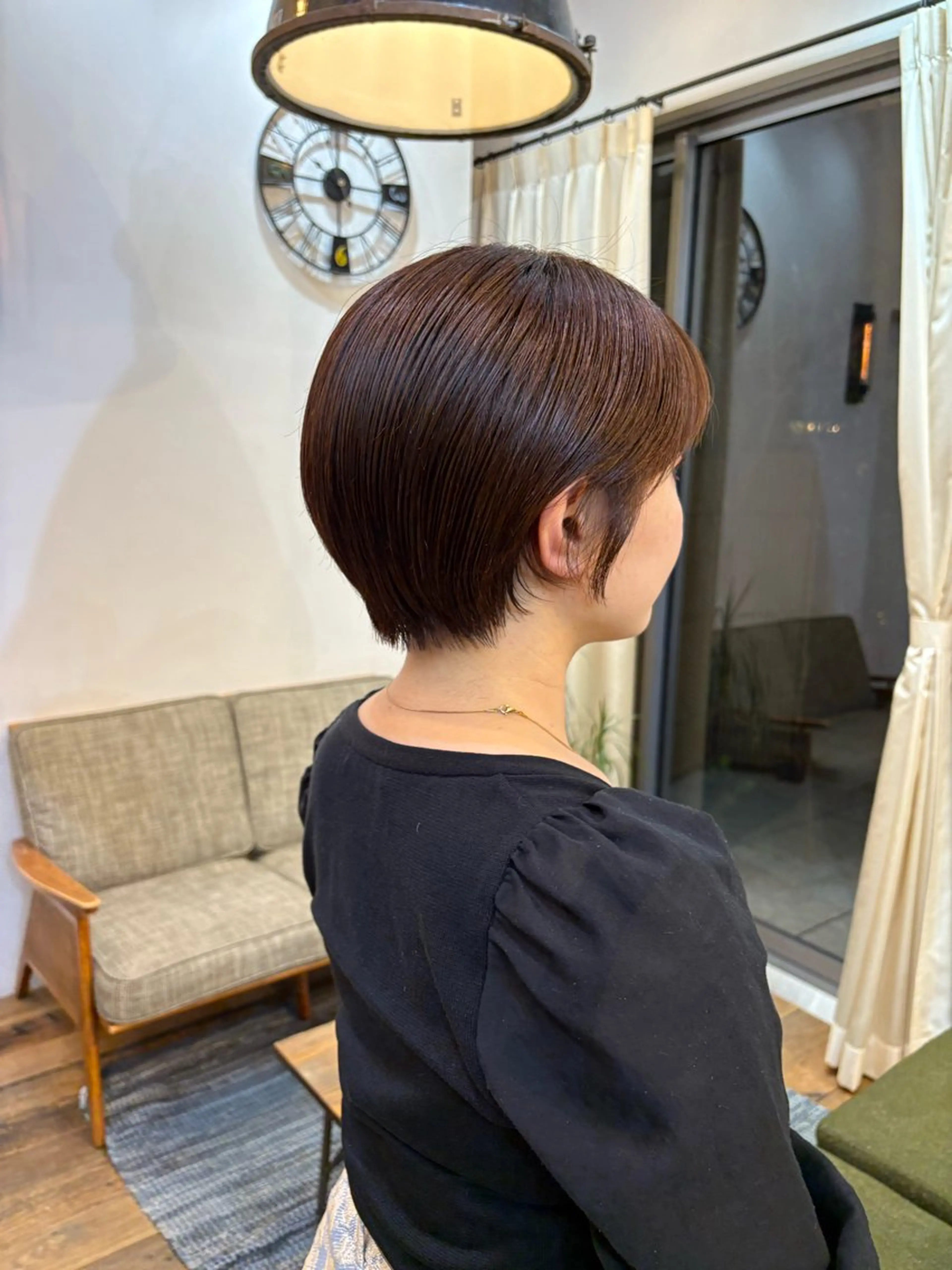 ショート 丸みショート ショートヘア 似合わせカット‪// 鶴我万唯華のヘアスタイル
