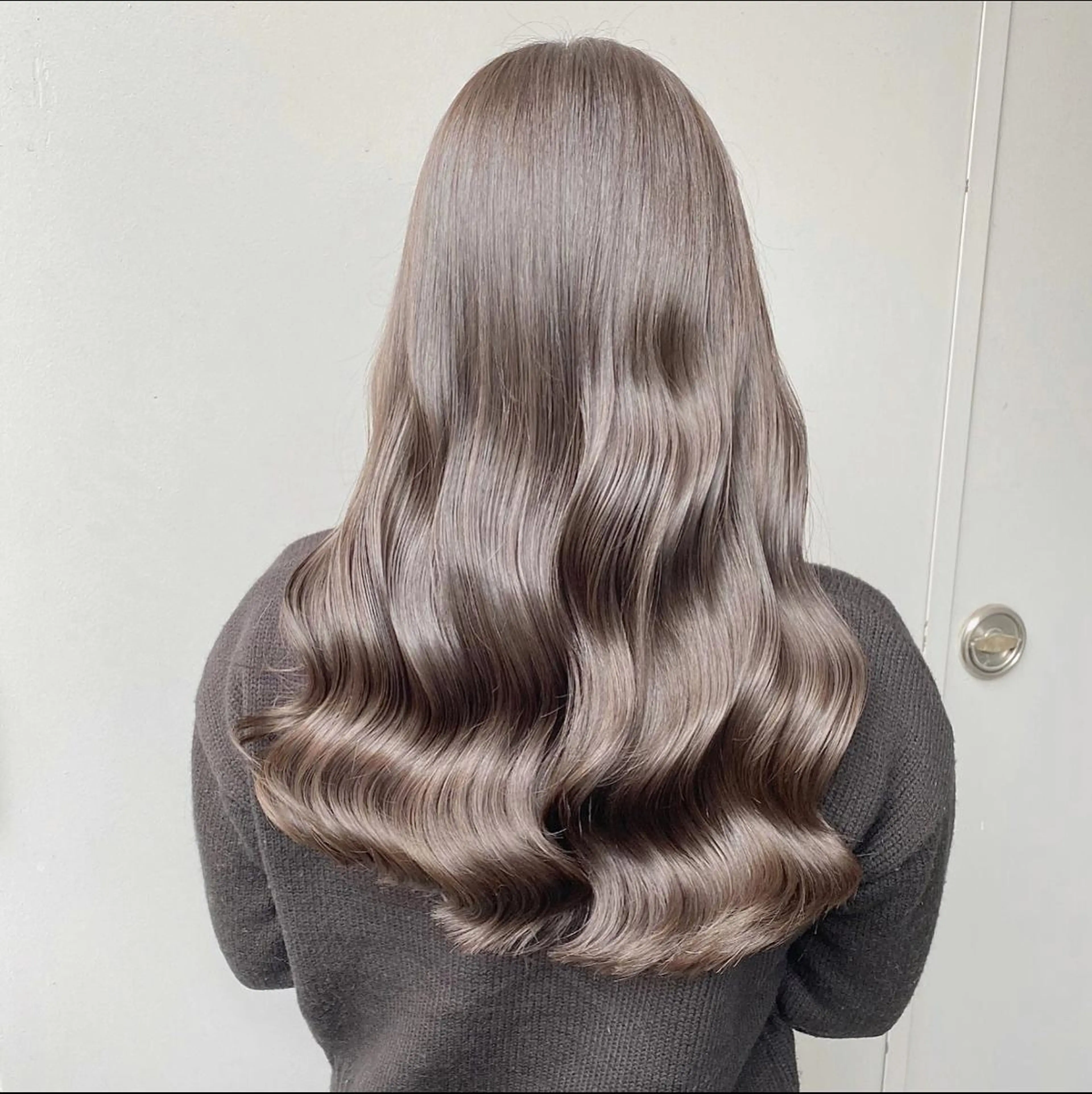 カラー ミディアム カット ヘアカラー 🦋肌馴染み抜群 ダブルカラー🦋のヘアスタイル