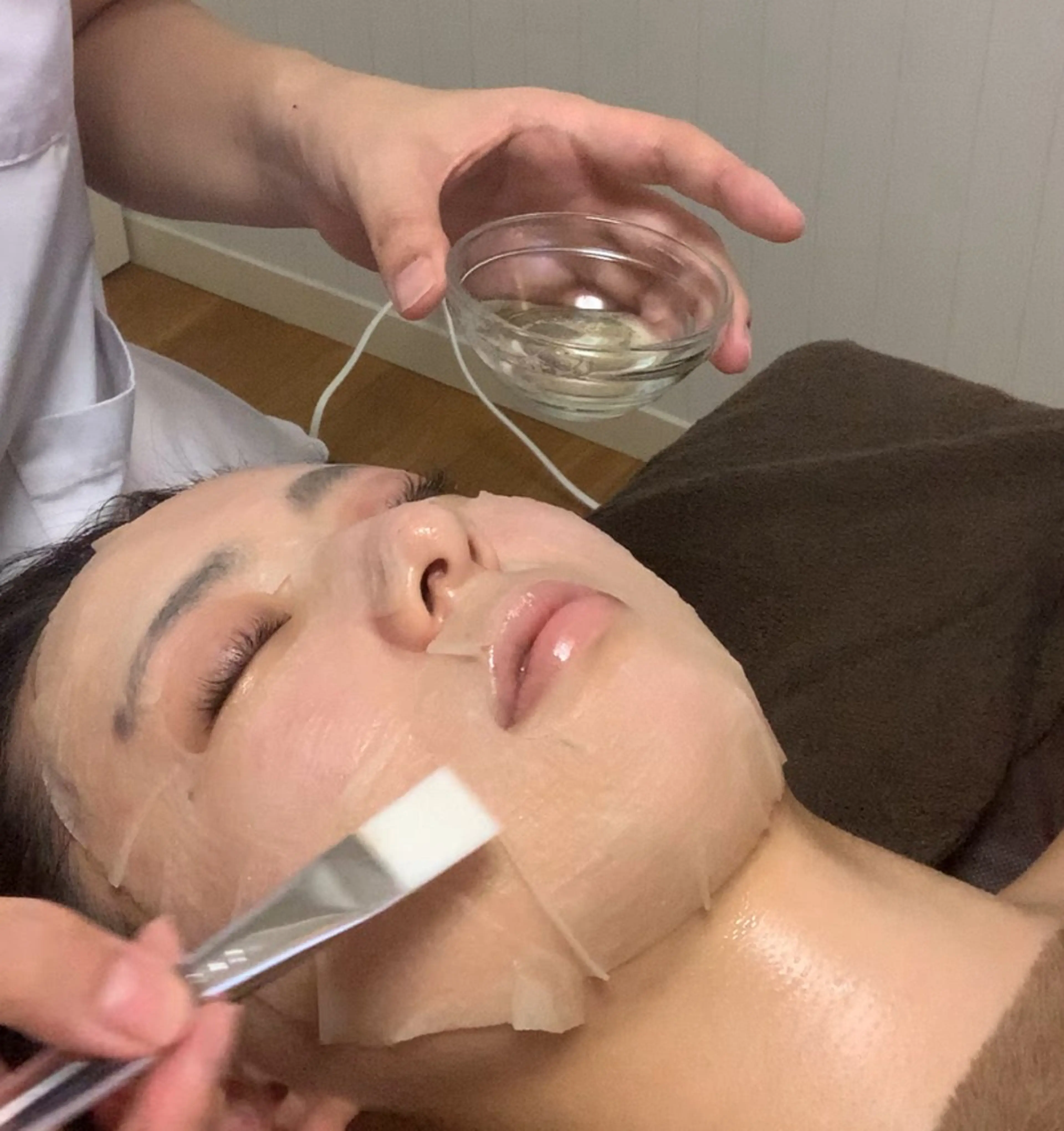 【フェイシャル】美肌ハリ艶UPコース⭕️ 美容液10種類以上！使用‼️／所要時間110分(施術時間:70分)の写真