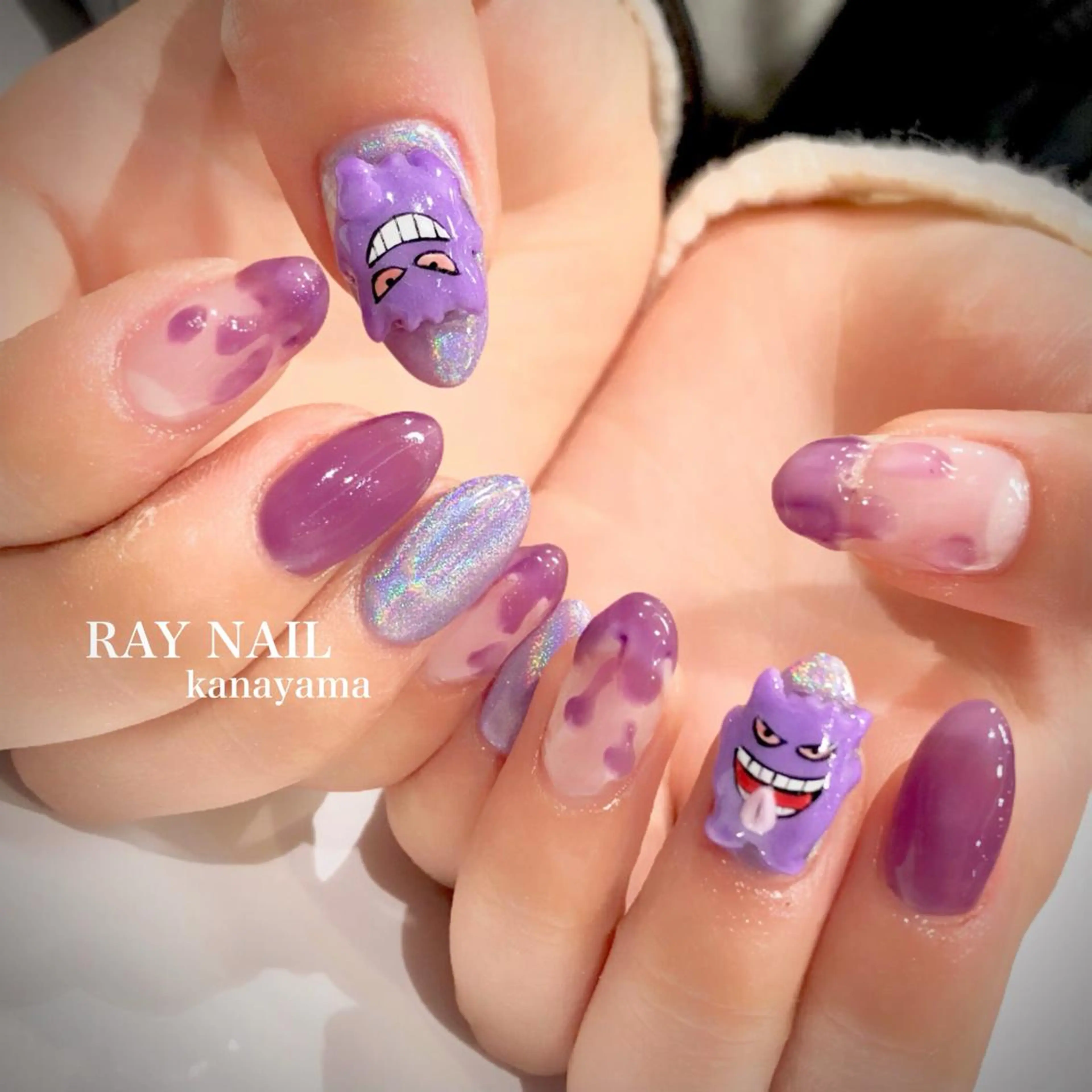 ネイル Arowa 伊田のネイルデザイン