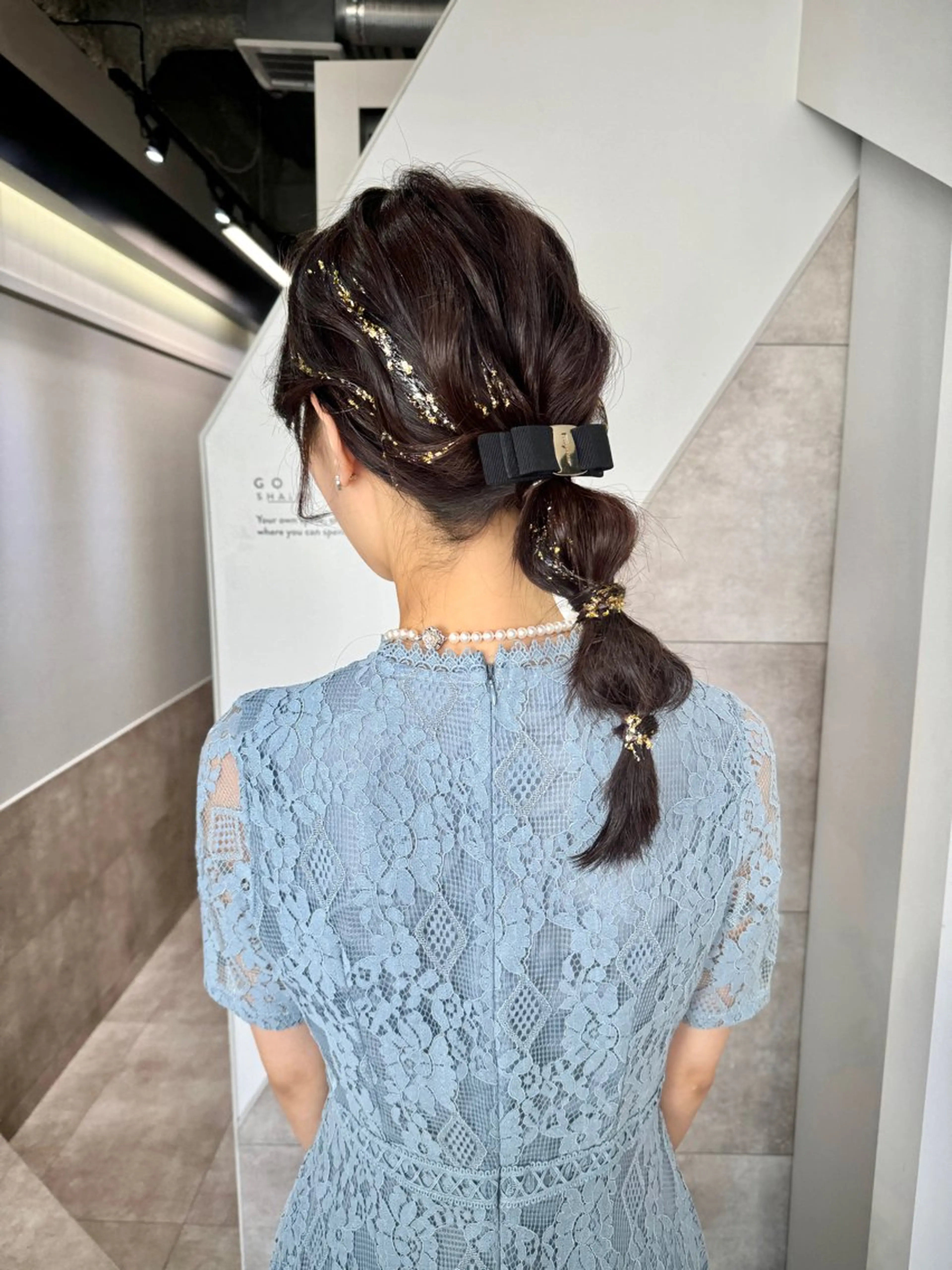 ミディアム ヘアセット GO TODAY SHAiRE SALON 広島店所属・三輪 恭平のヘアスタイル