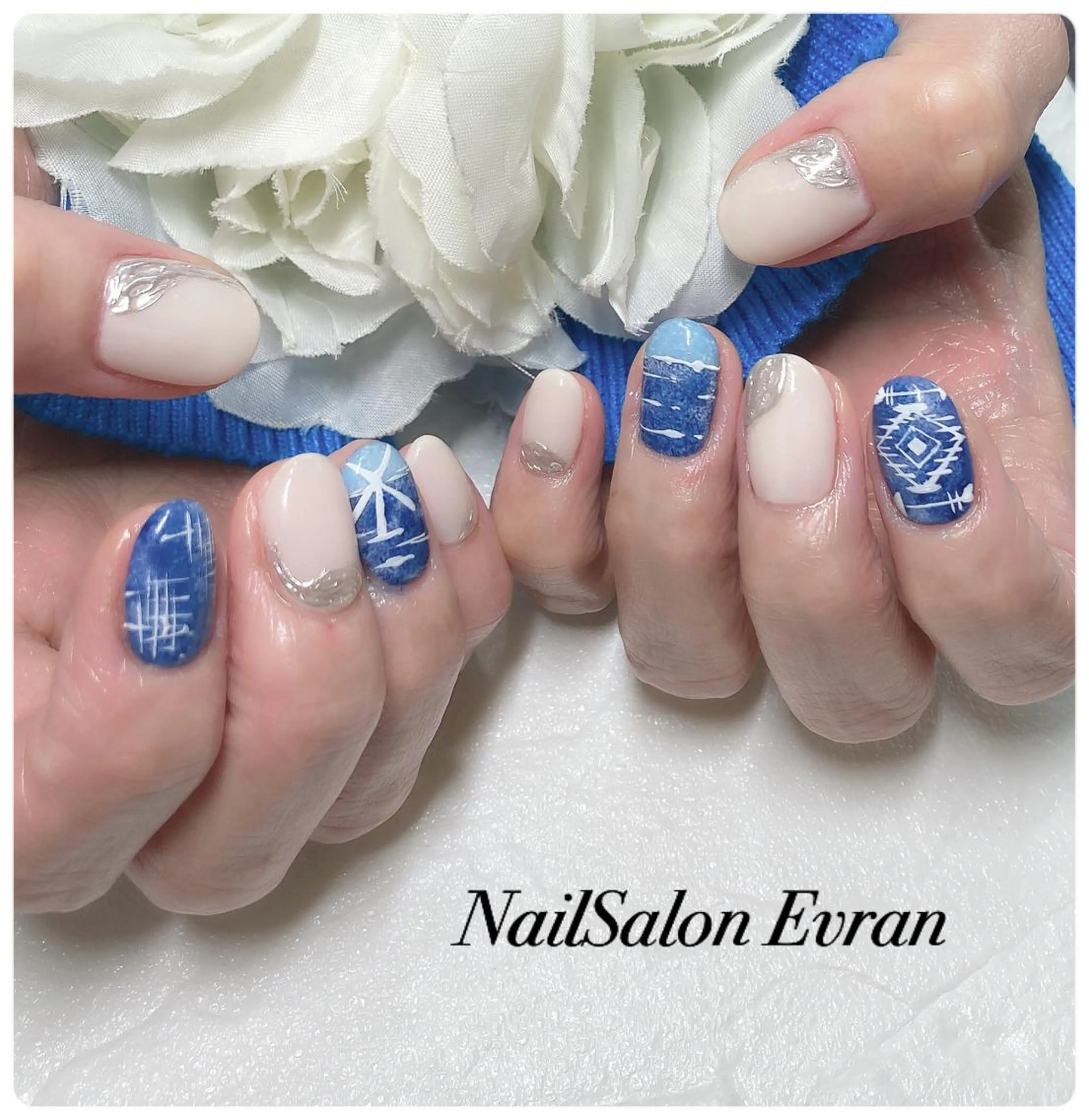 ネイル ハンドネイル Nail salon Evranのネイルデザイン