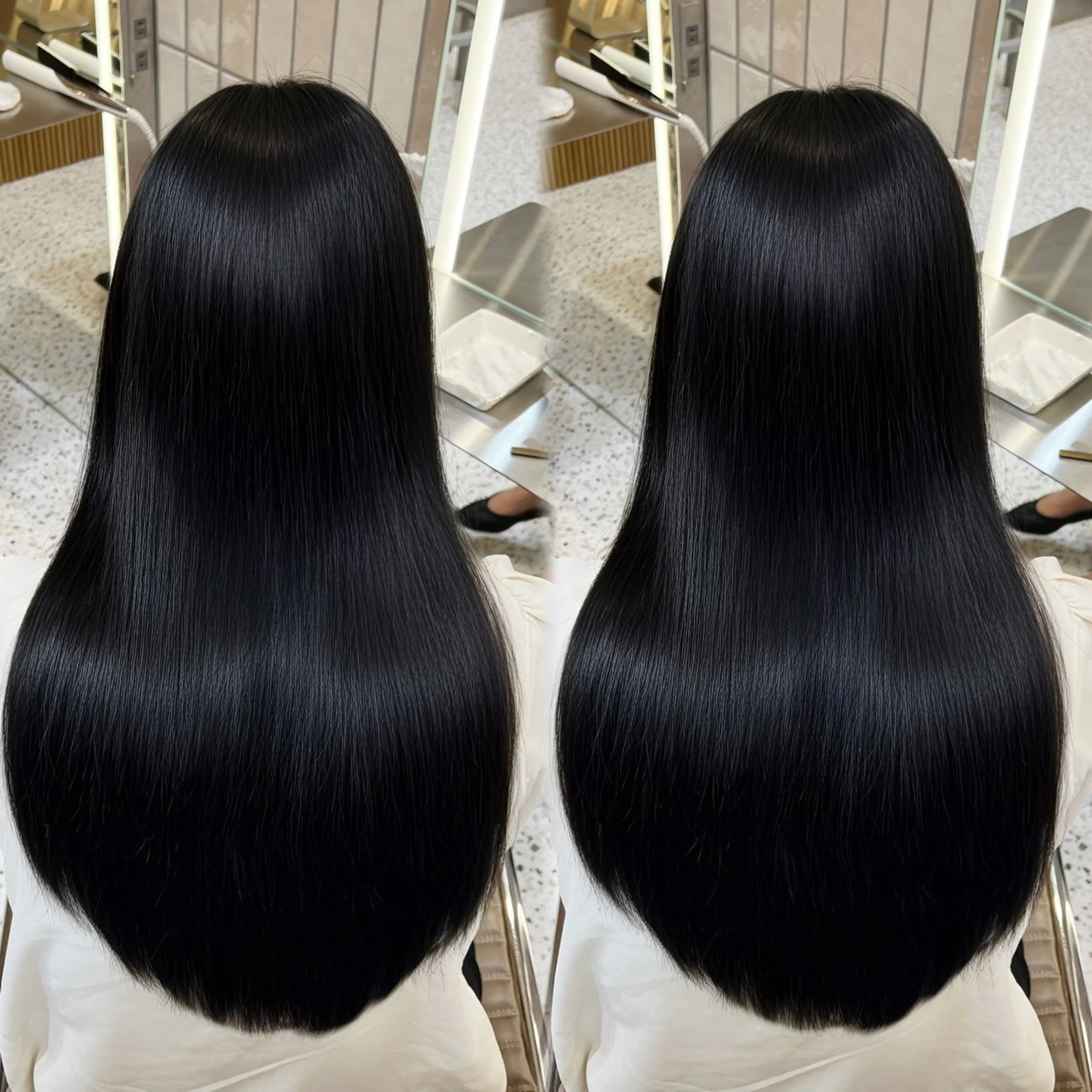 透け感Blackcolor🖤 × 1step treatment🫧✨の写真